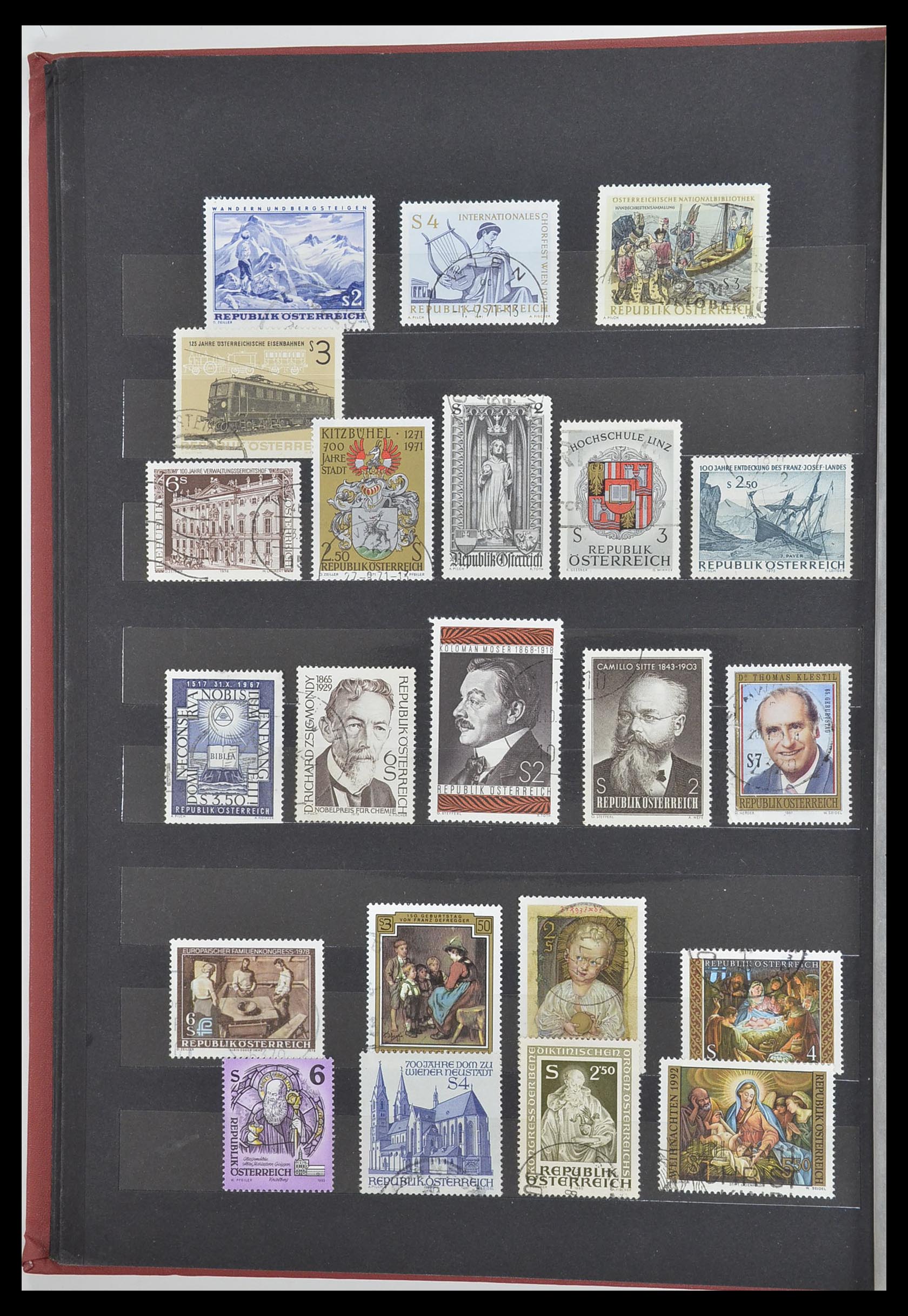33838 046 - Postzegelverzameling 33838 Oostenrijk 1850-1971.