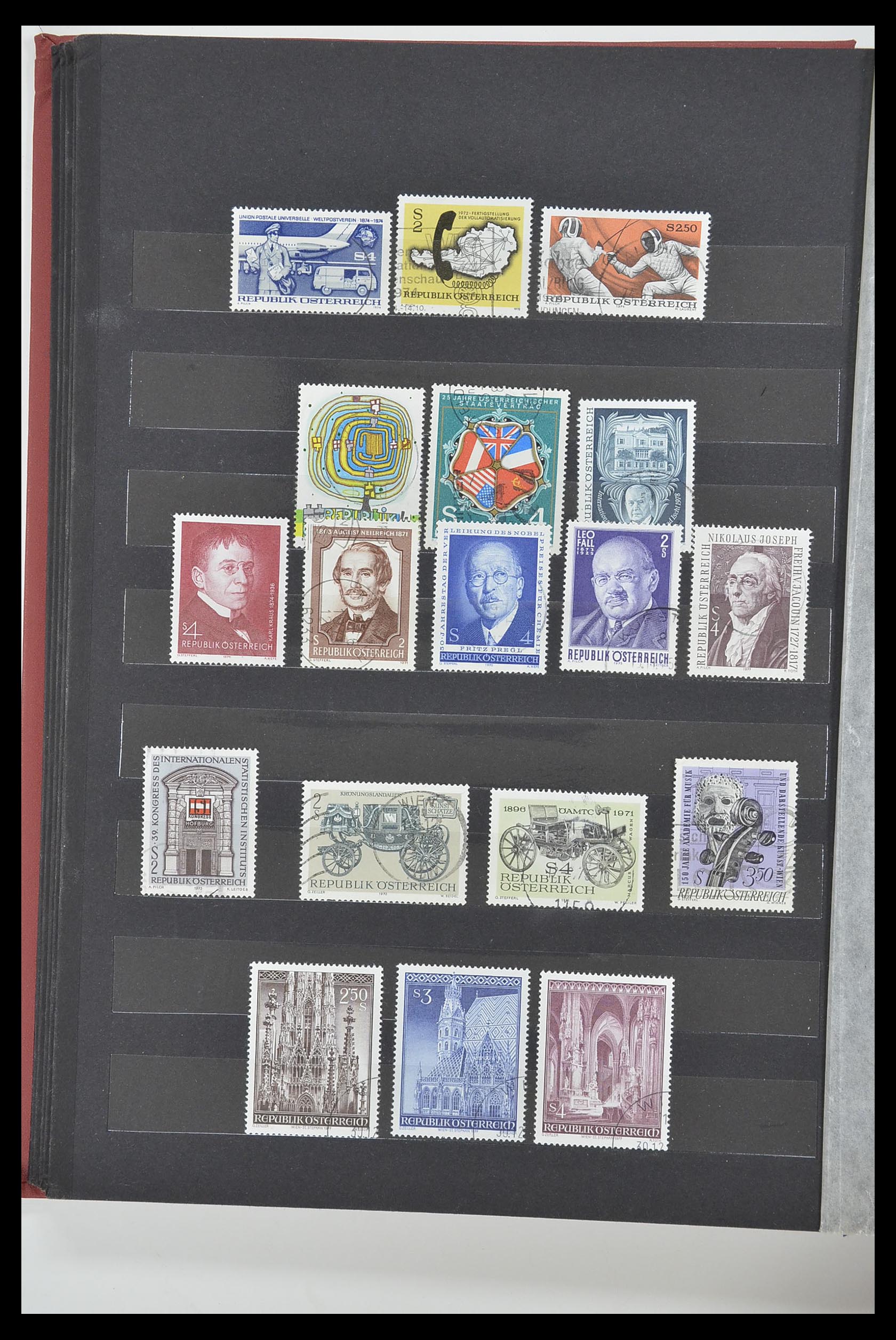 33838 050 - Postzegelverzameling 33838 Oostenrijk 1850-1971.
