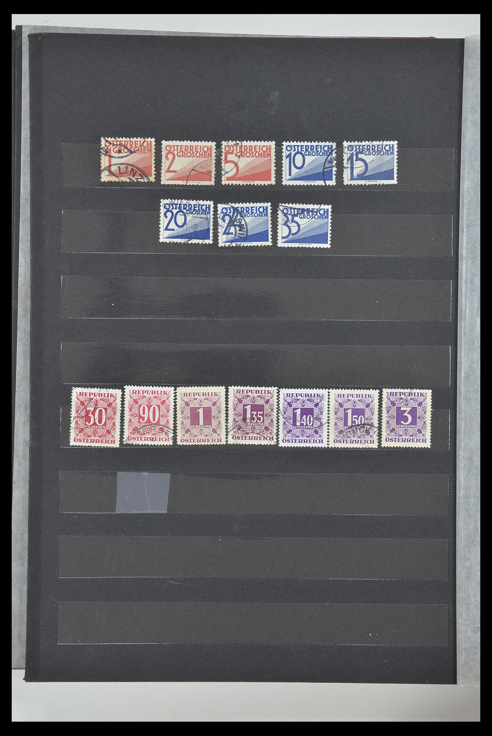 33838 054 - Postzegelverzameling 33838 Oostenrijk 1850-1971.