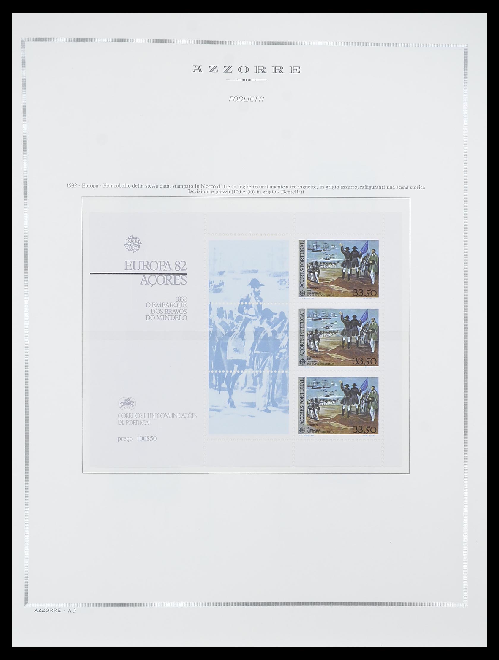 33841 006 - Postzegelverzameling 33841 Azoren en Madeira 1980-2010.