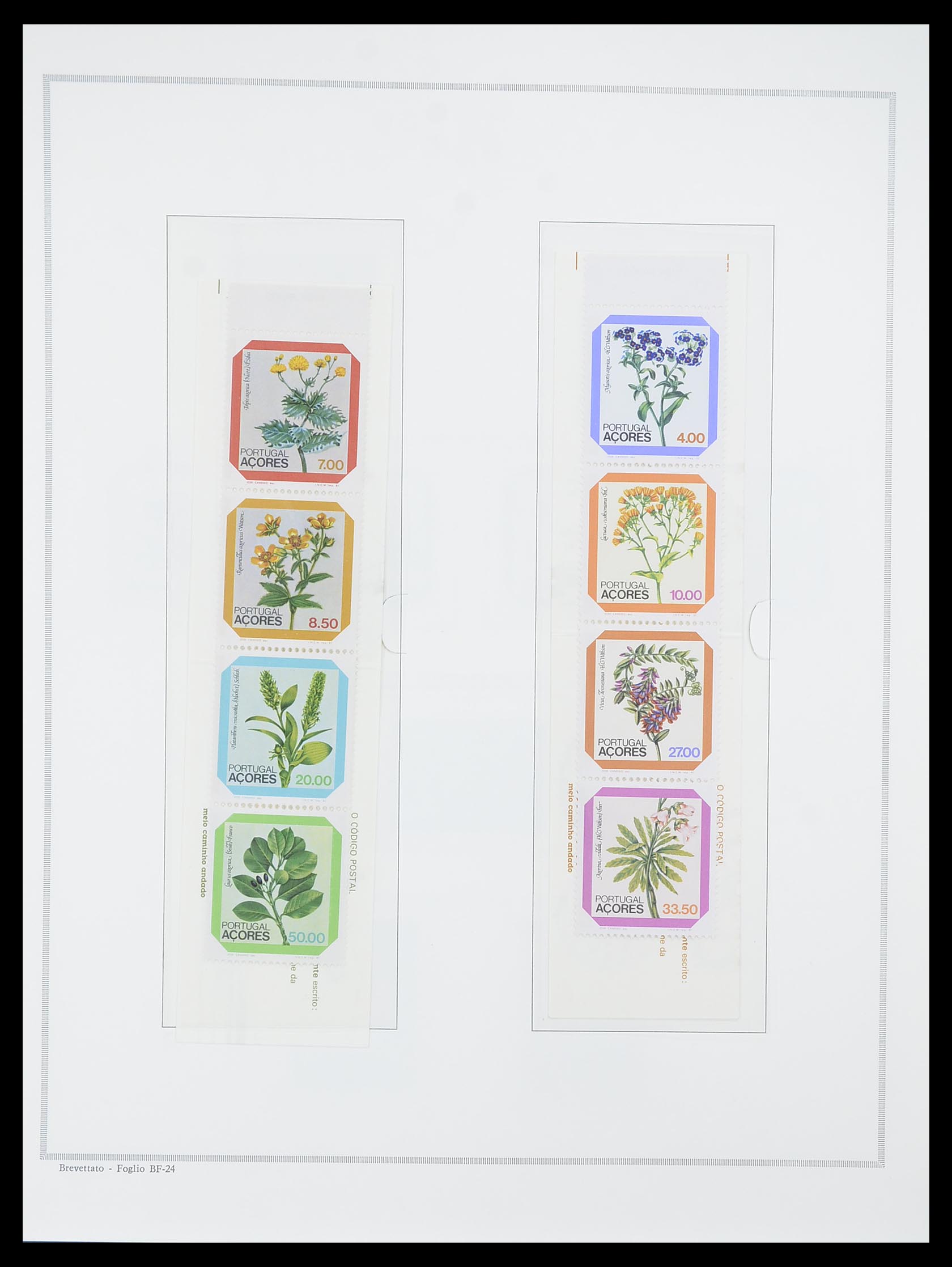 33841 007 - Postzegelverzameling 33841 Azoren en Madeira 1980-2010.