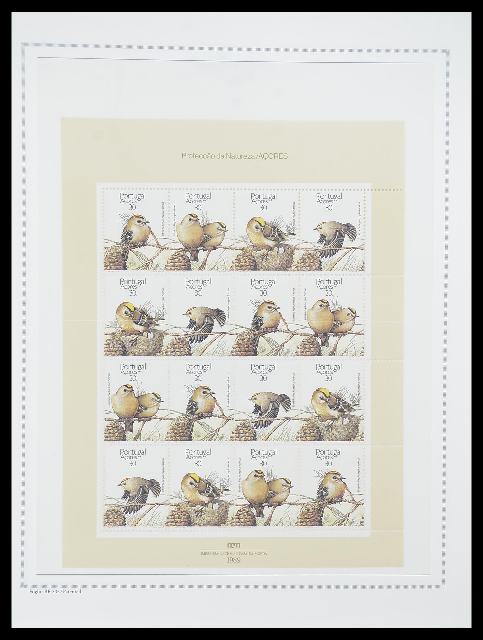 33841 021 - Postzegelverzameling 33841 Azoren en Madeira 1980-2010.