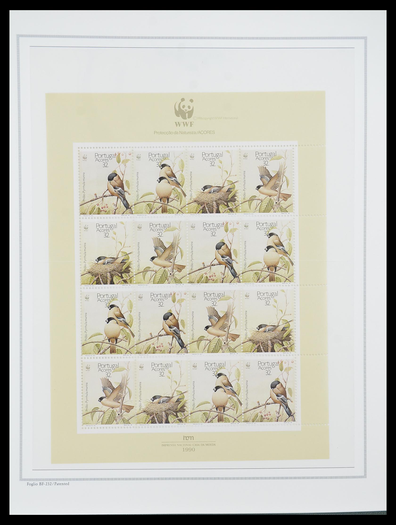 33841 024 - Postzegelverzameling 33841 Azoren en Madeira 1980-2010.