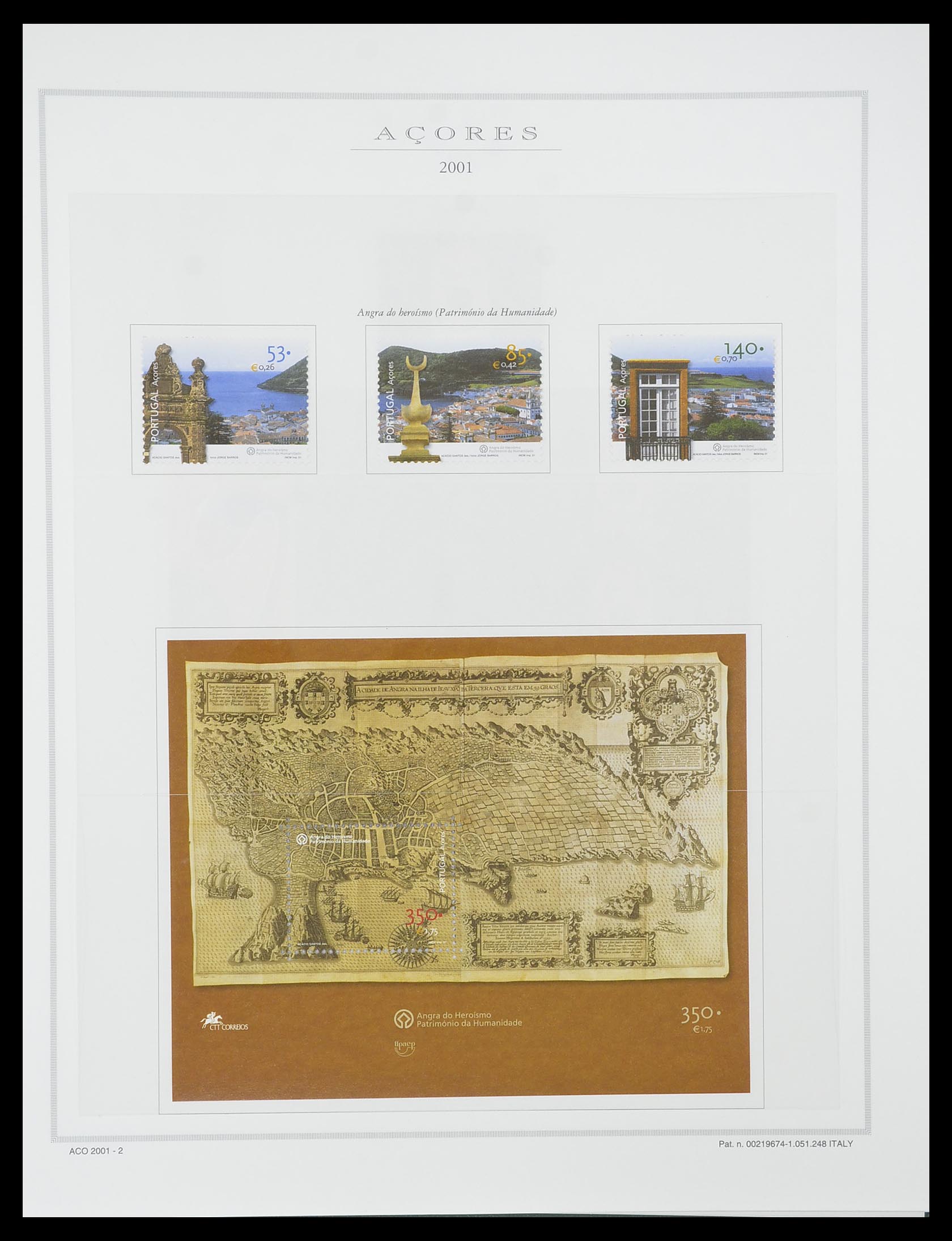 33841 045 - Postzegelverzameling 33841 Azoren en Madeira 1980-2010.