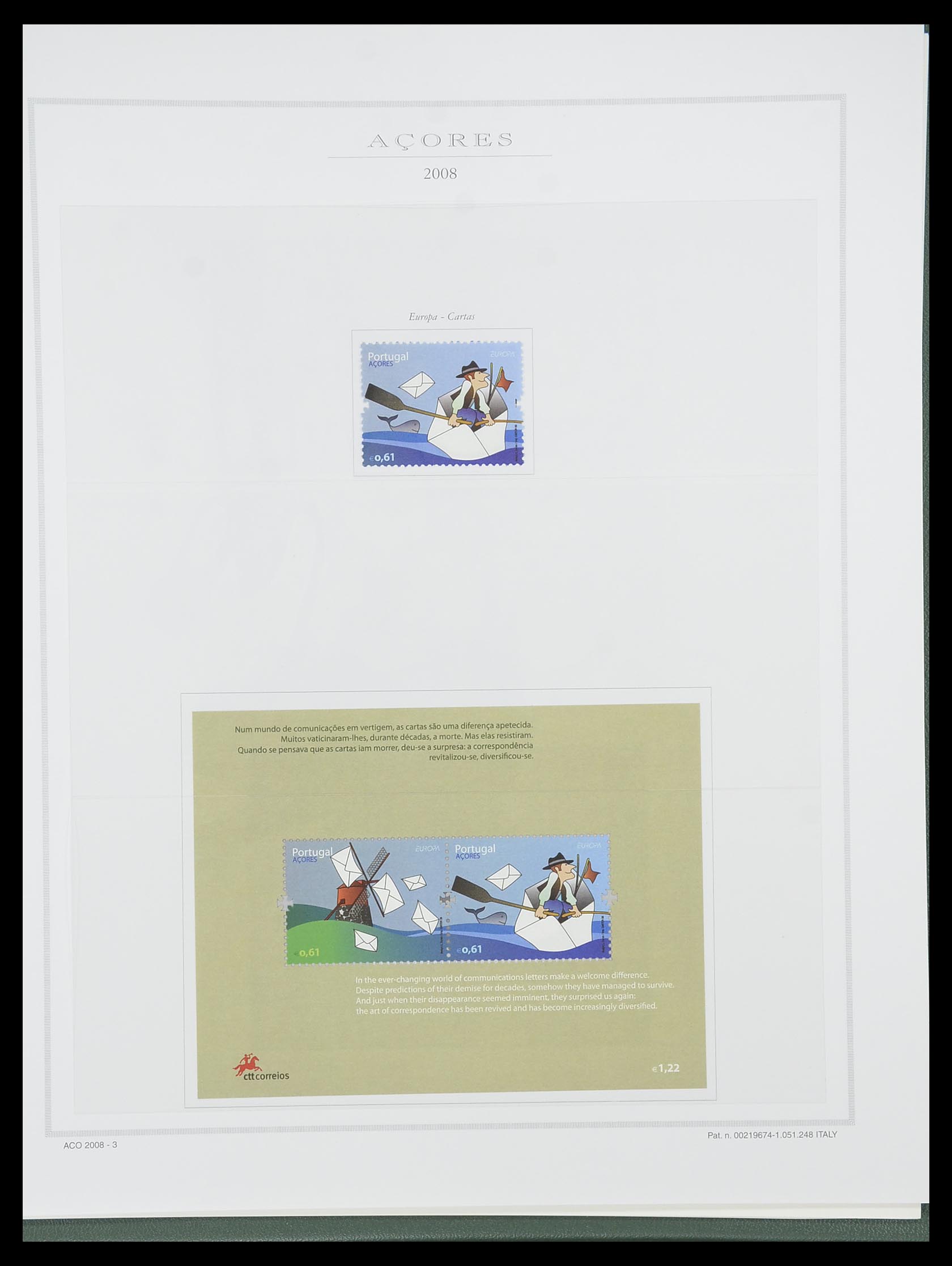 33841 065 - Postzegelverzameling 33841 Azoren en Madeira 1980-2010.