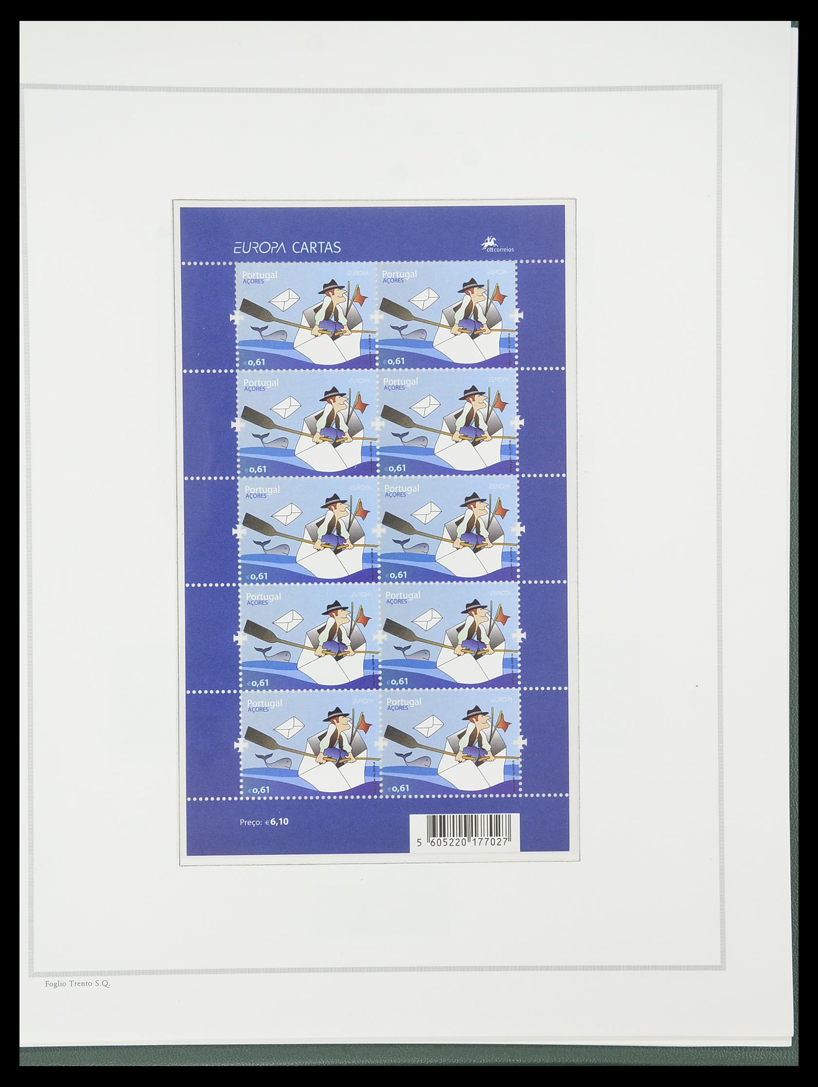 33841 066 - Postzegelverzameling 33841 Azoren en Madeira 1980-2010.