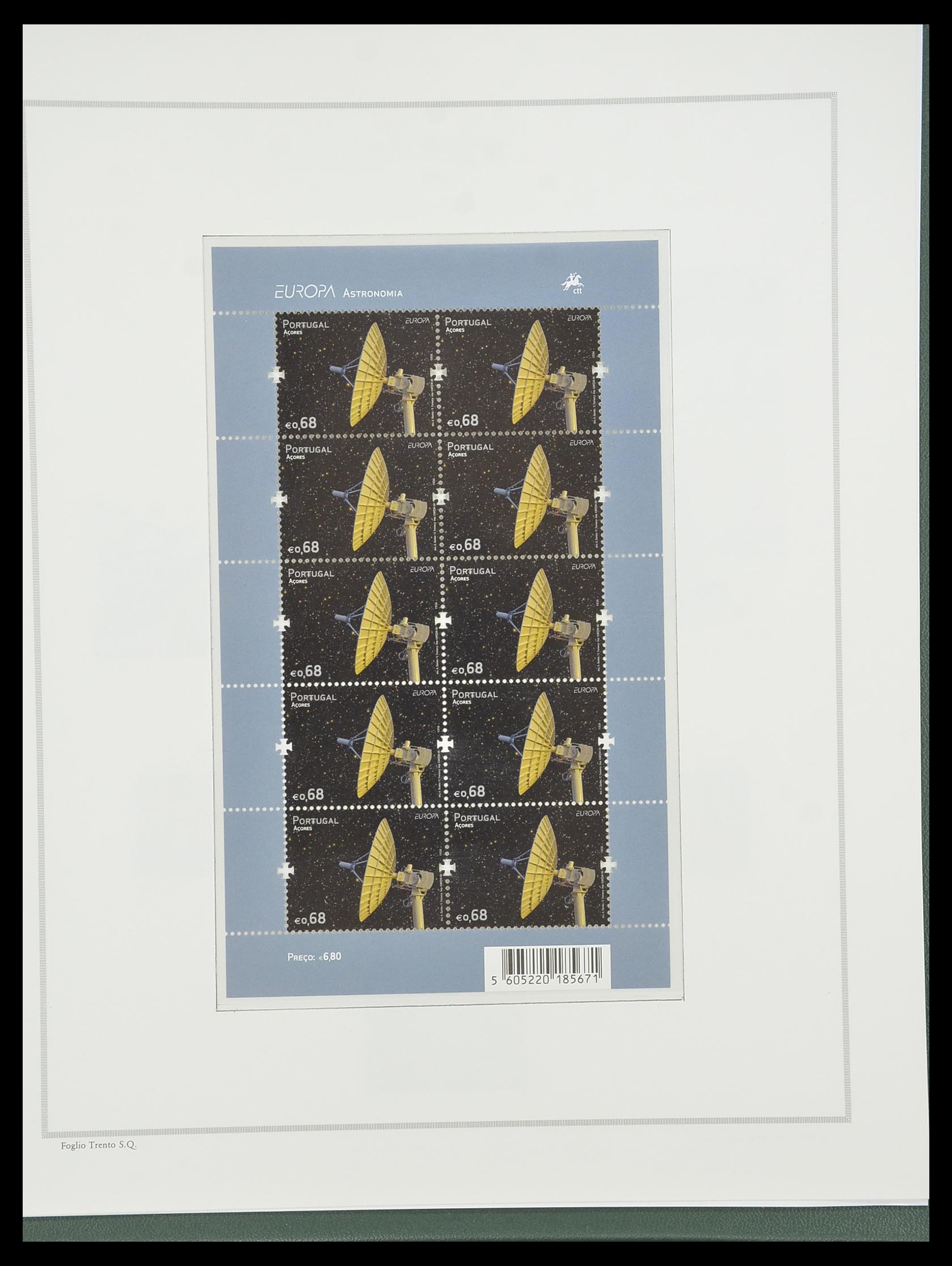 33841 070 - Postzegelverzameling 33841 Azoren en Madeira 1980-2010.