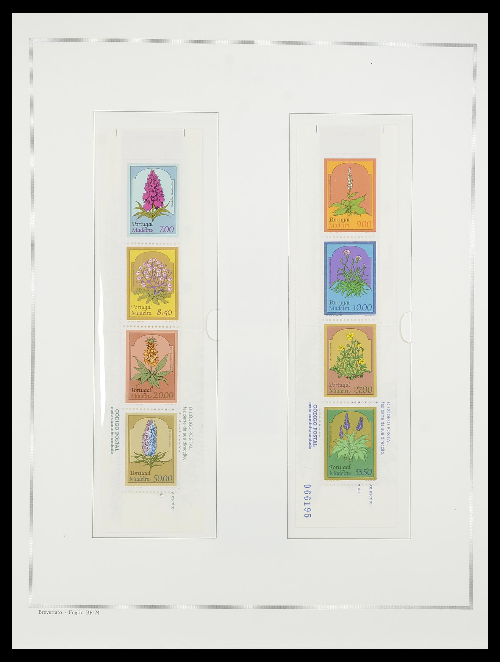 33841 079 - Postzegelverzameling 33841 Azoren en Madeira 1980-2010.