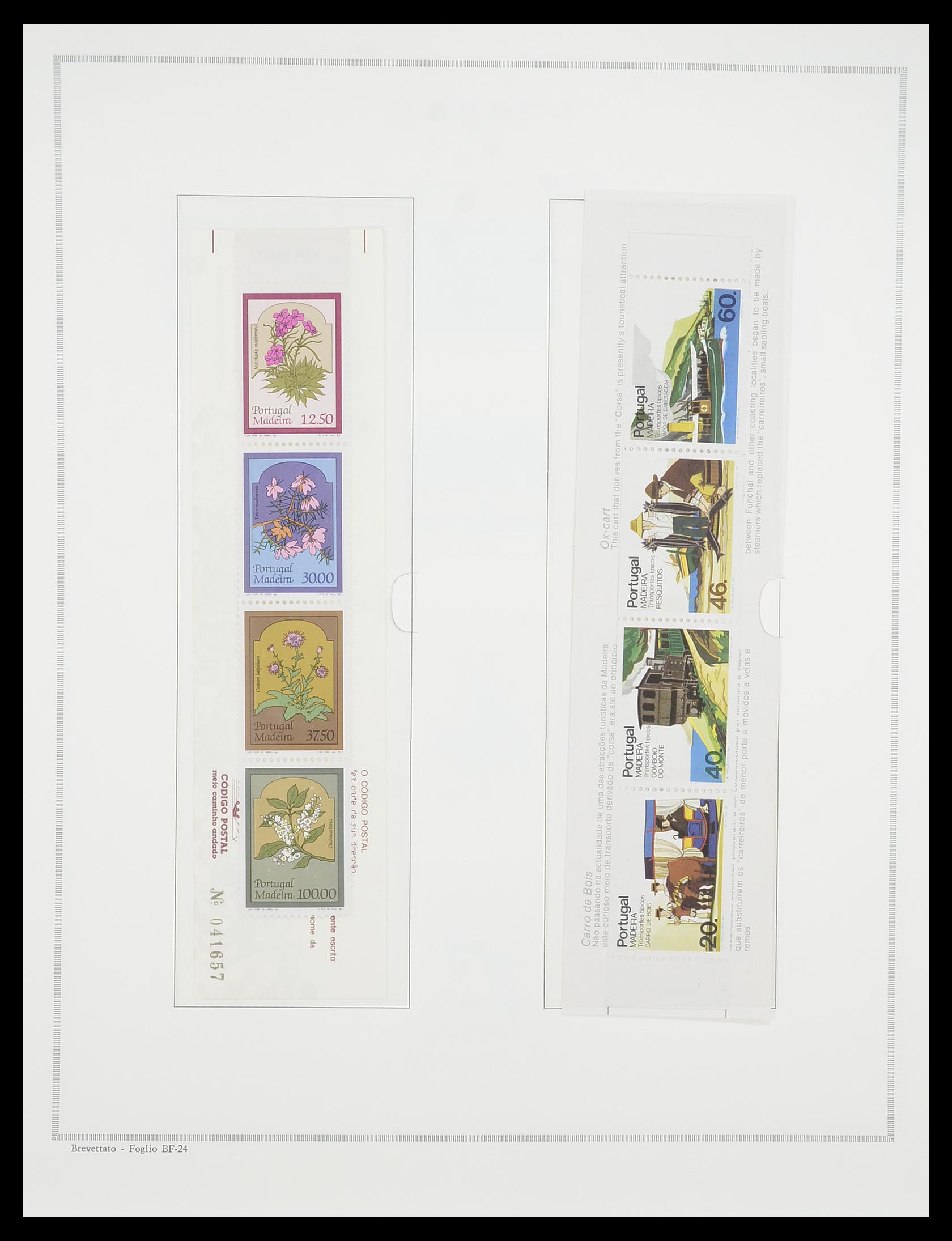 33841 085 - Postzegelverzameling 33841 Azoren en Madeira 1980-2010.