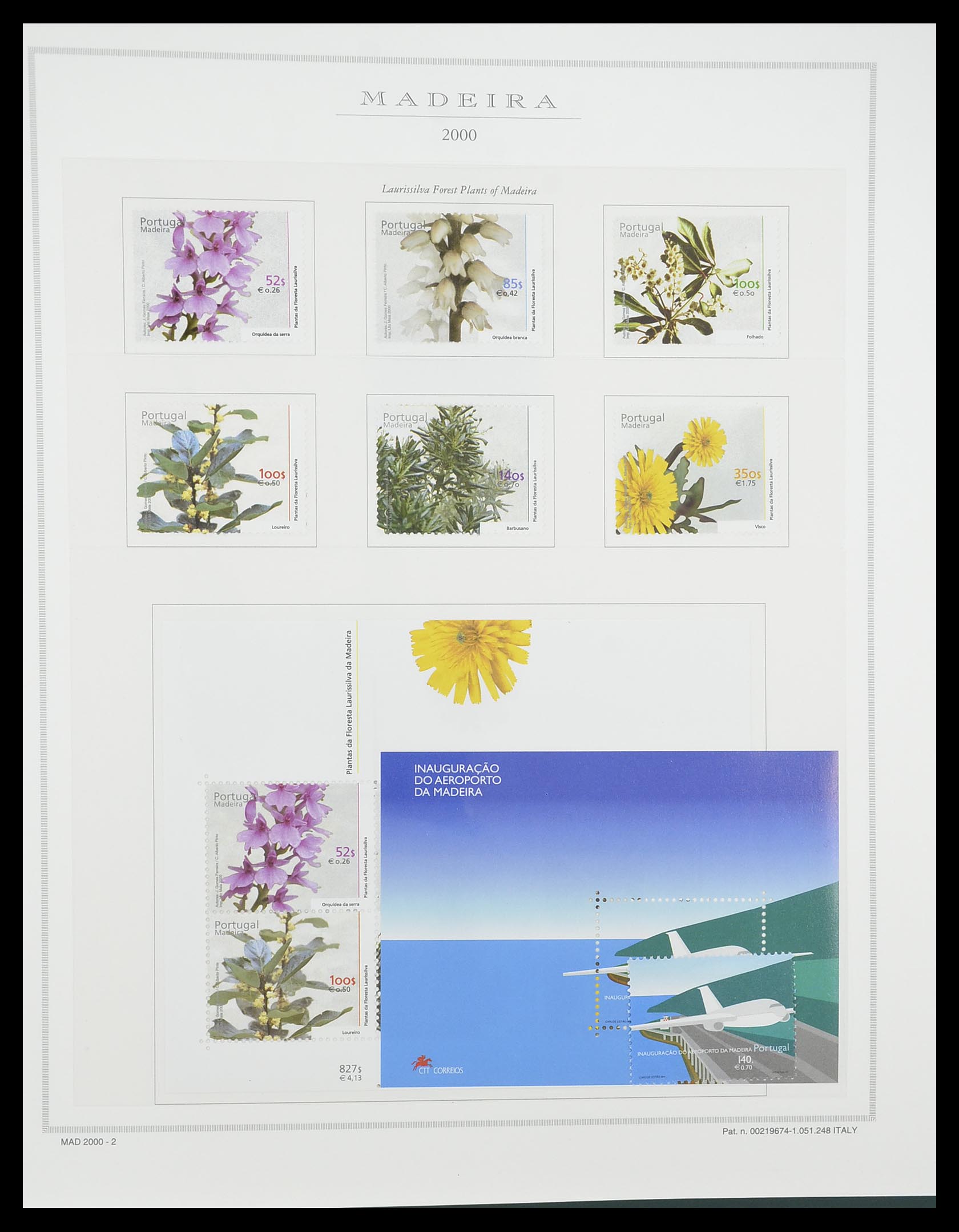 33841 115 - Postzegelverzameling 33841 Azoren en Madeira 1980-2010.