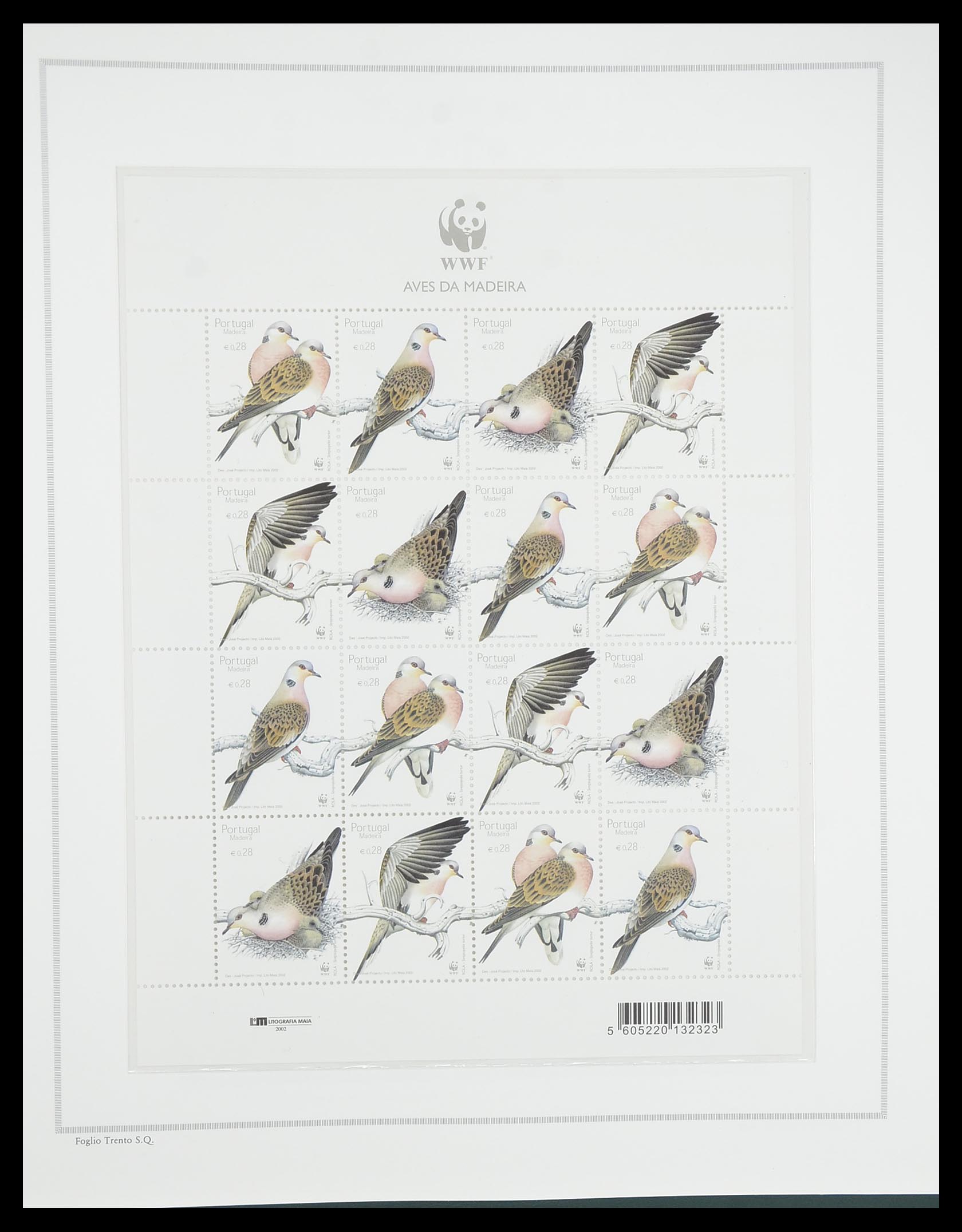33841 119 - Postzegelverzameling 33841 Azoren en Madeira 1980-2010.