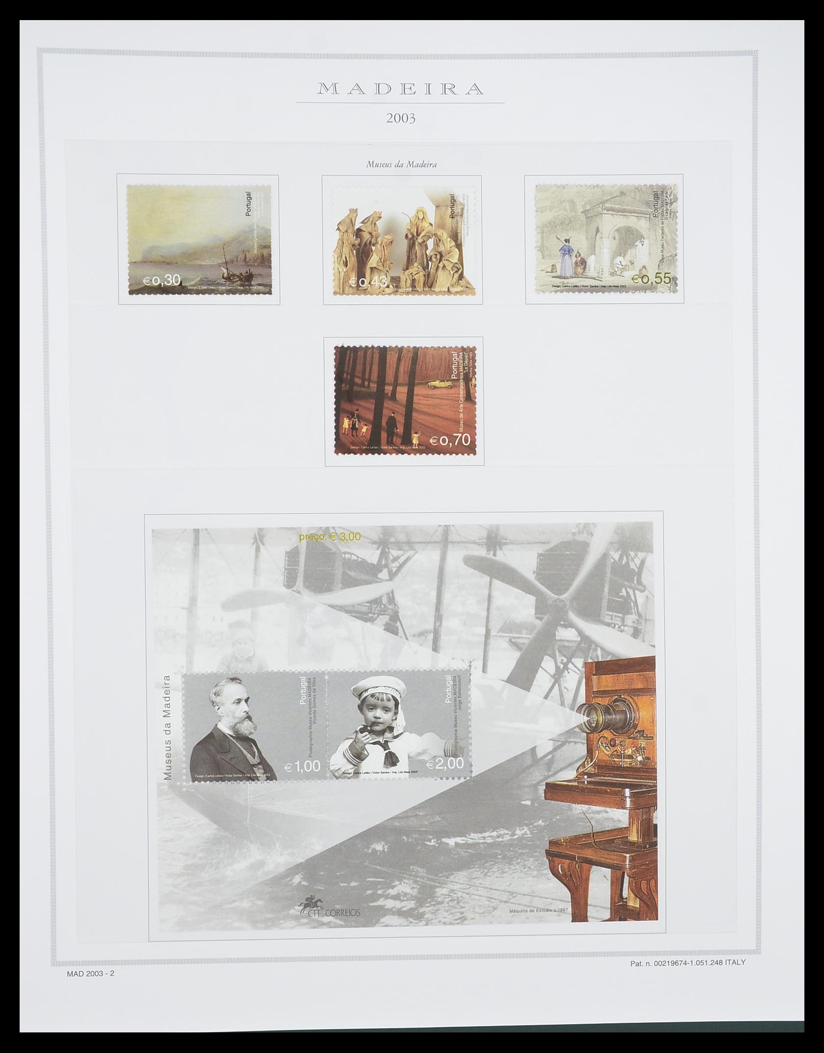 33841 121 - Postzegelverzameling 33841 Azoren en Madeira 1980-2010.