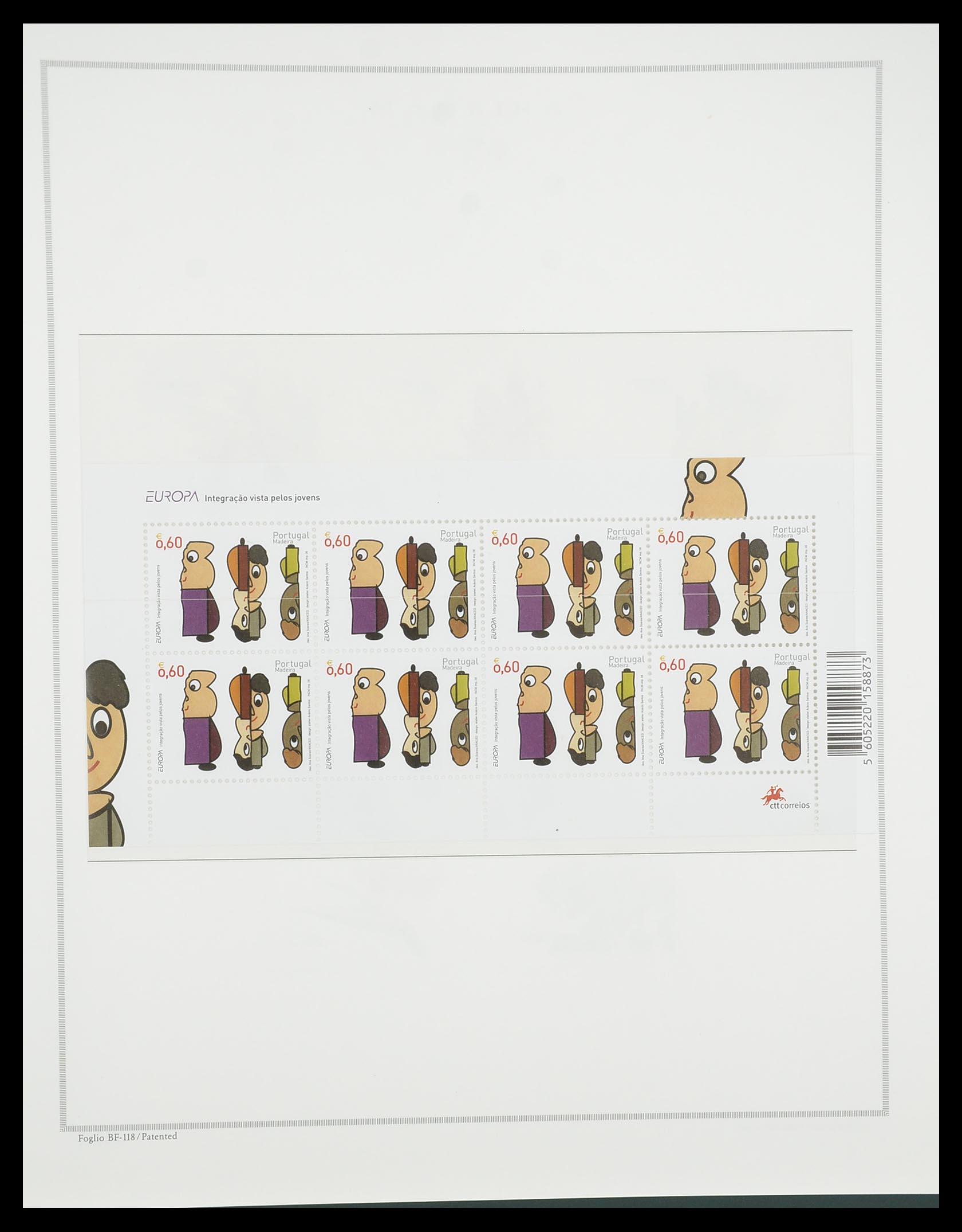 33841 127 - Postzegelverzameling 33841 Azoren en Madeira 1980-2010.