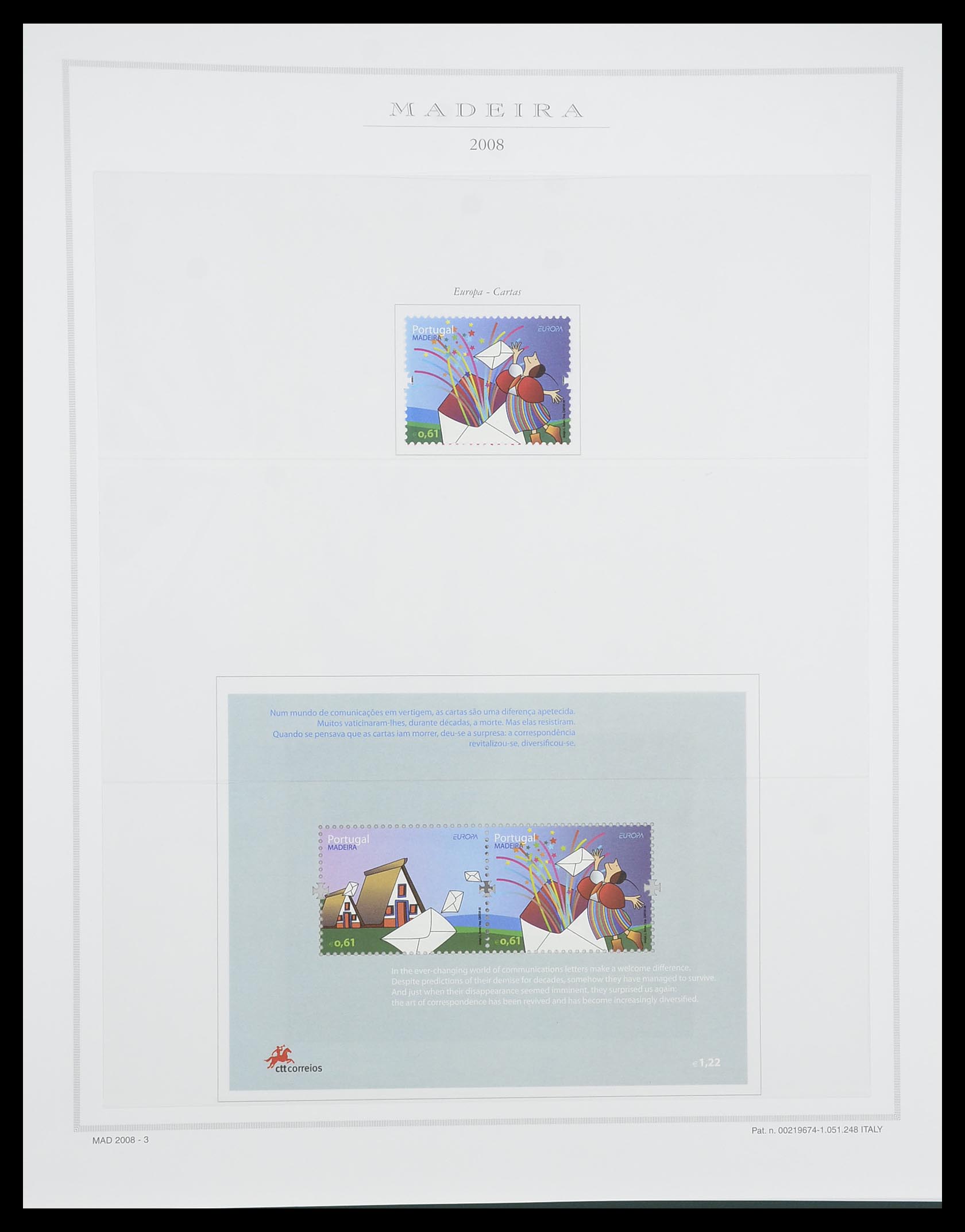 33841 138 - Postzegelverzameling 33841 Azoren en Madeira 1980-2010.
