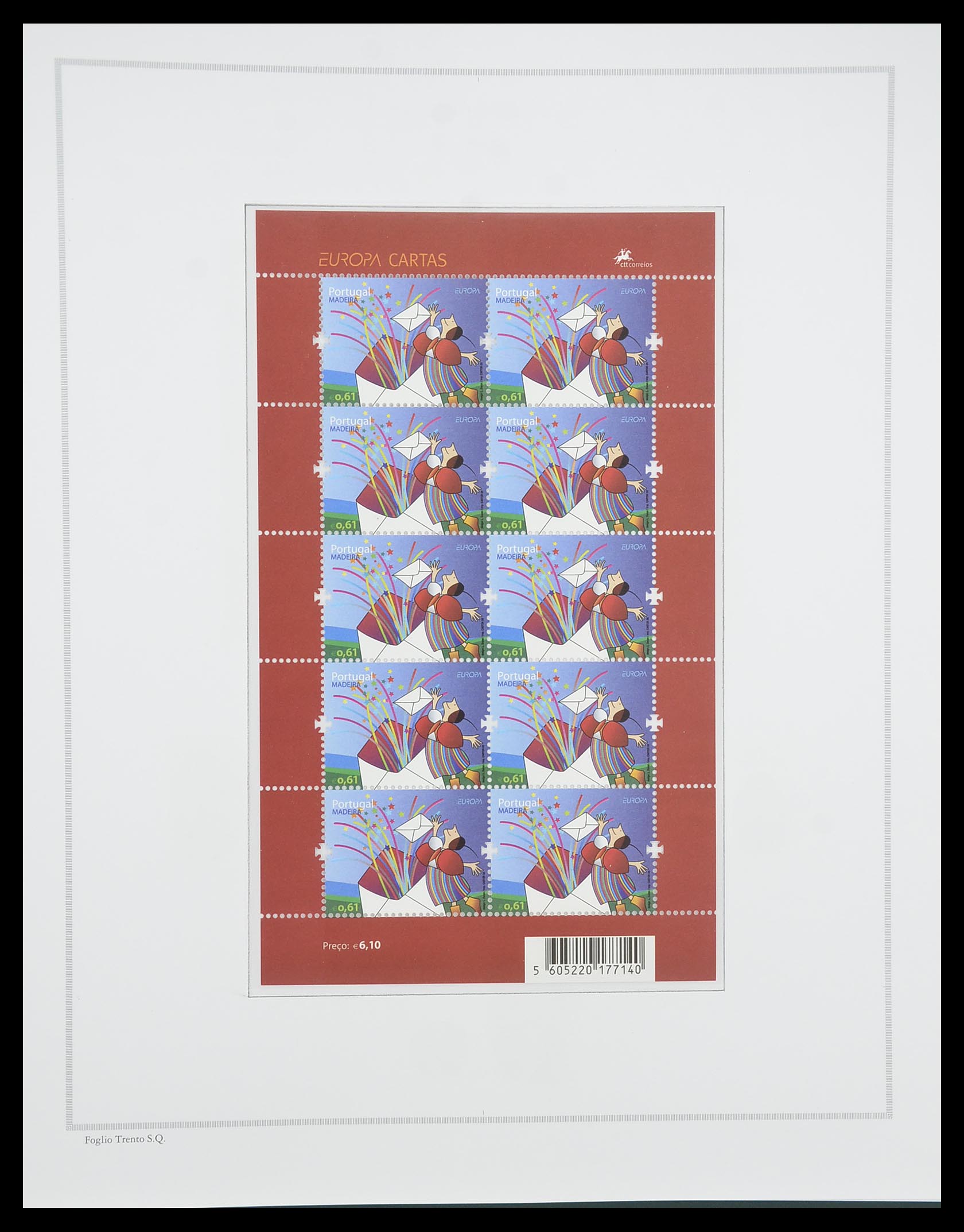 33841 139 - Postzegelverzameling 33841 Azoren en Madeira 1980-2010.
