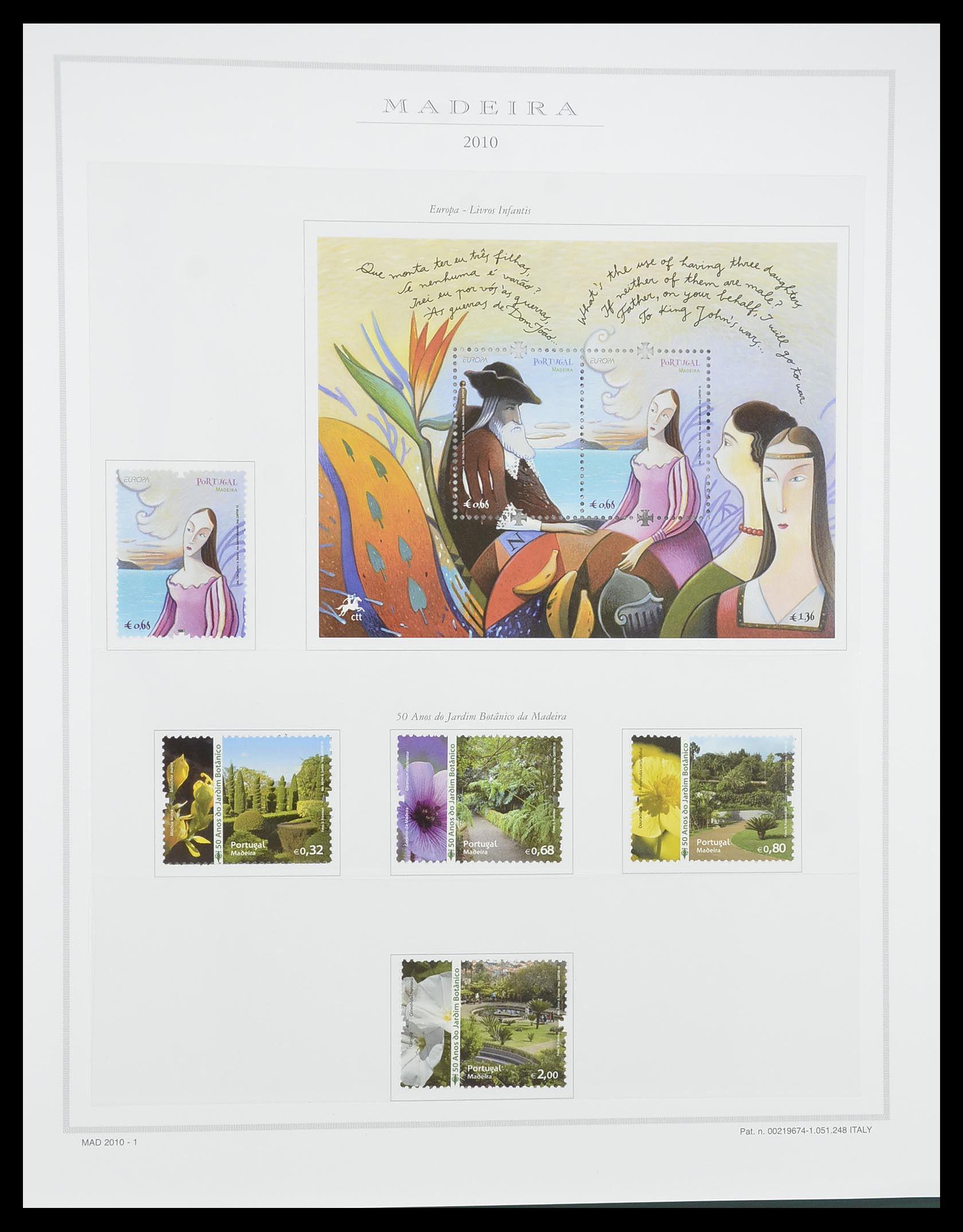 33841 144 - Postzegelverzameling 33841 Azoren en Madeira 1980-2010.