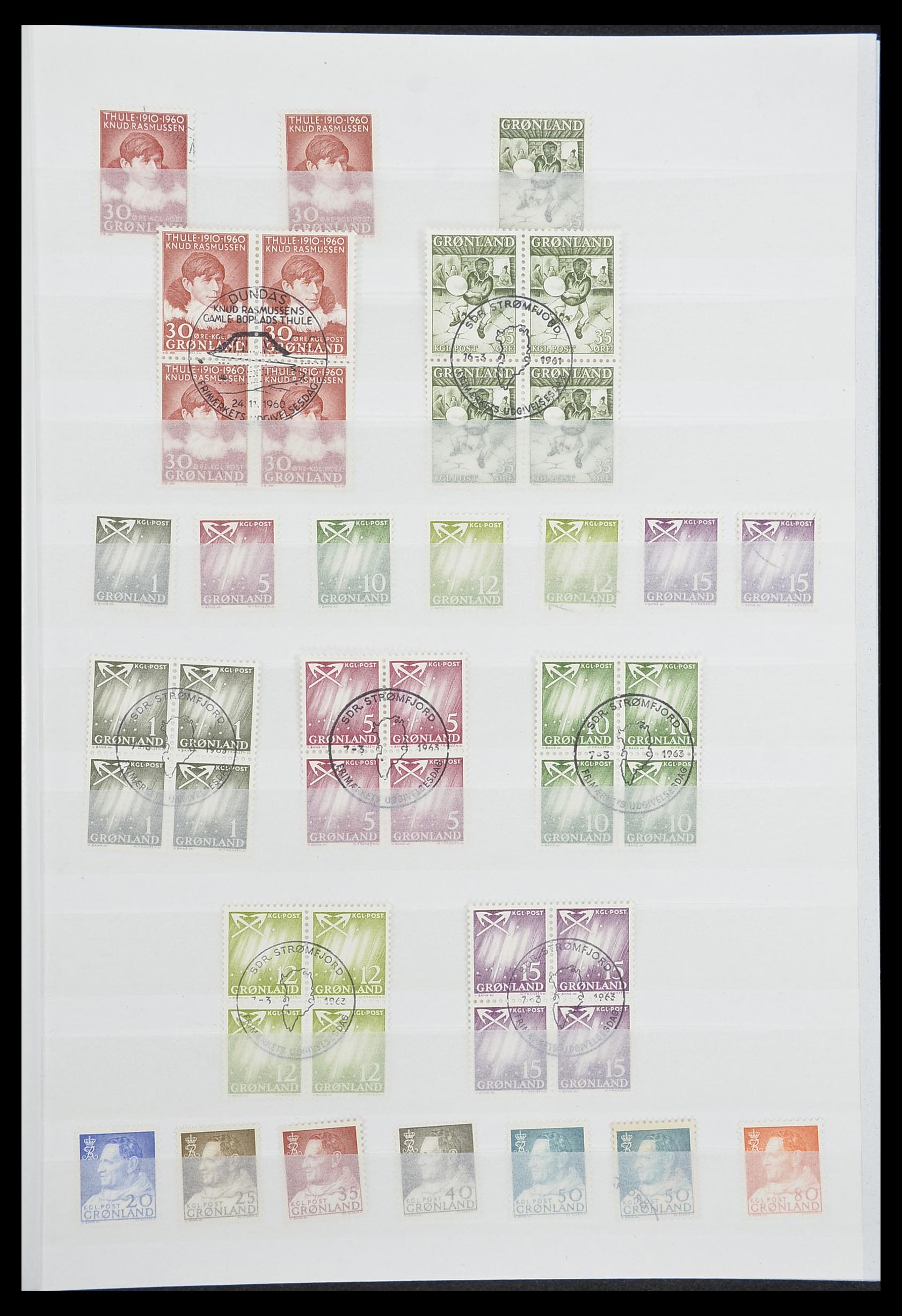 33845 003 - Postzegelverzameling 33845 Groenland 1938-2014!