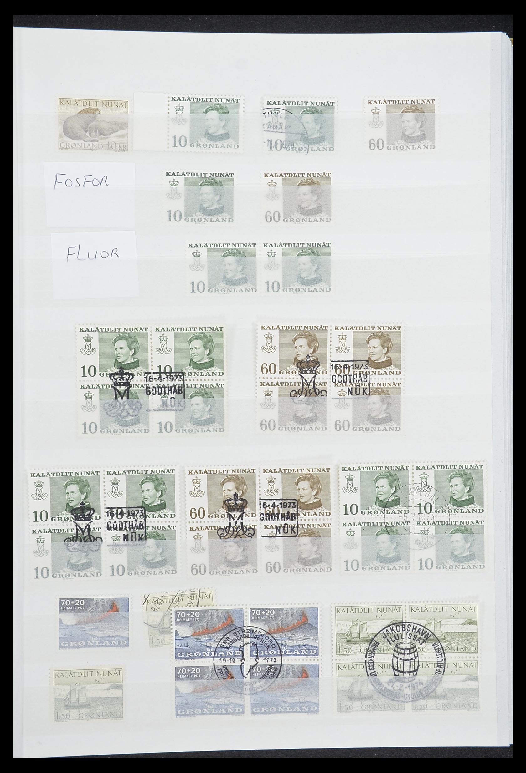 33845 007 - Postzegelverzameling 33845 Groenland 1938-2014!