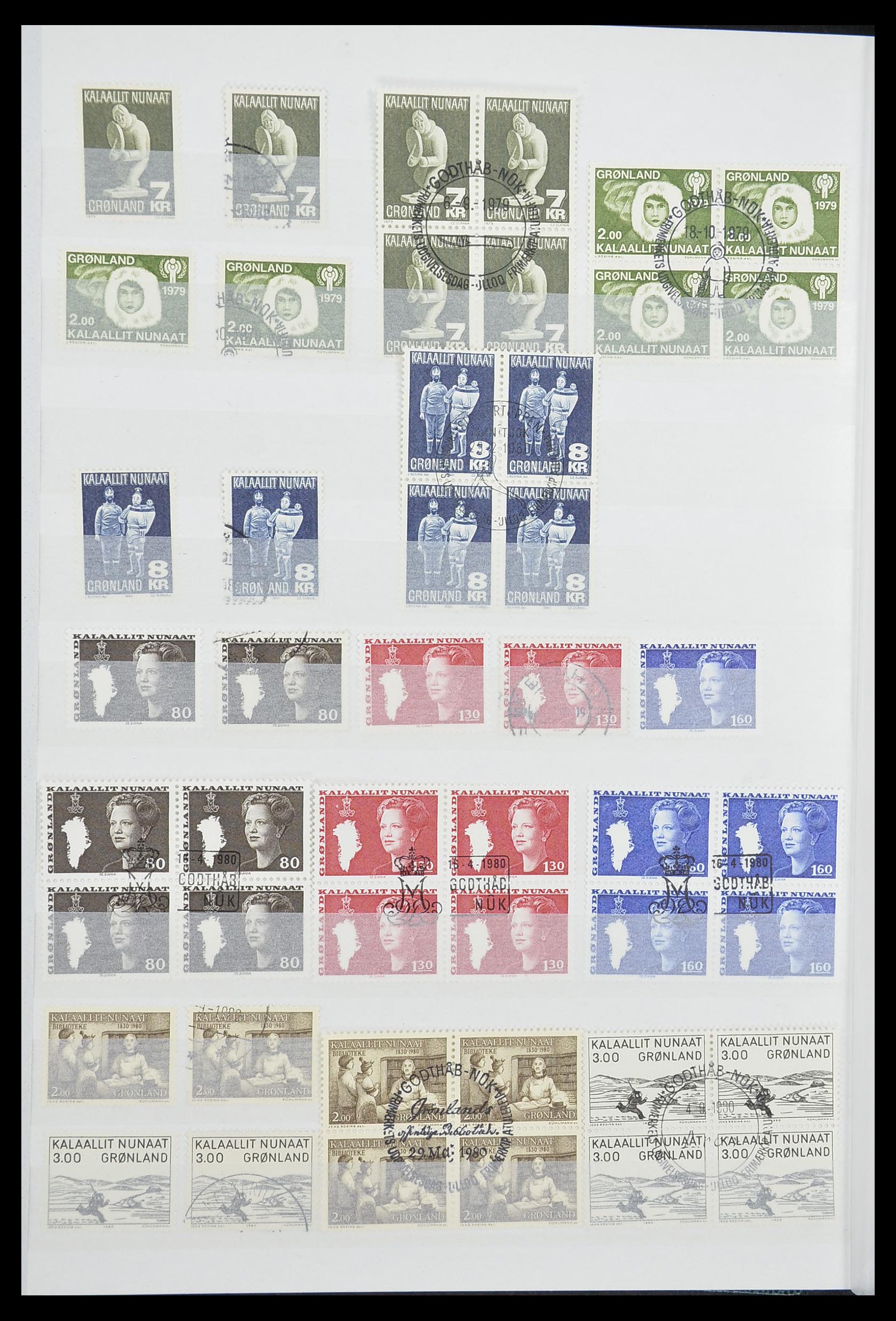 33845 012 - Postzegelverzameling 33845 Groenland 1938-2014!
