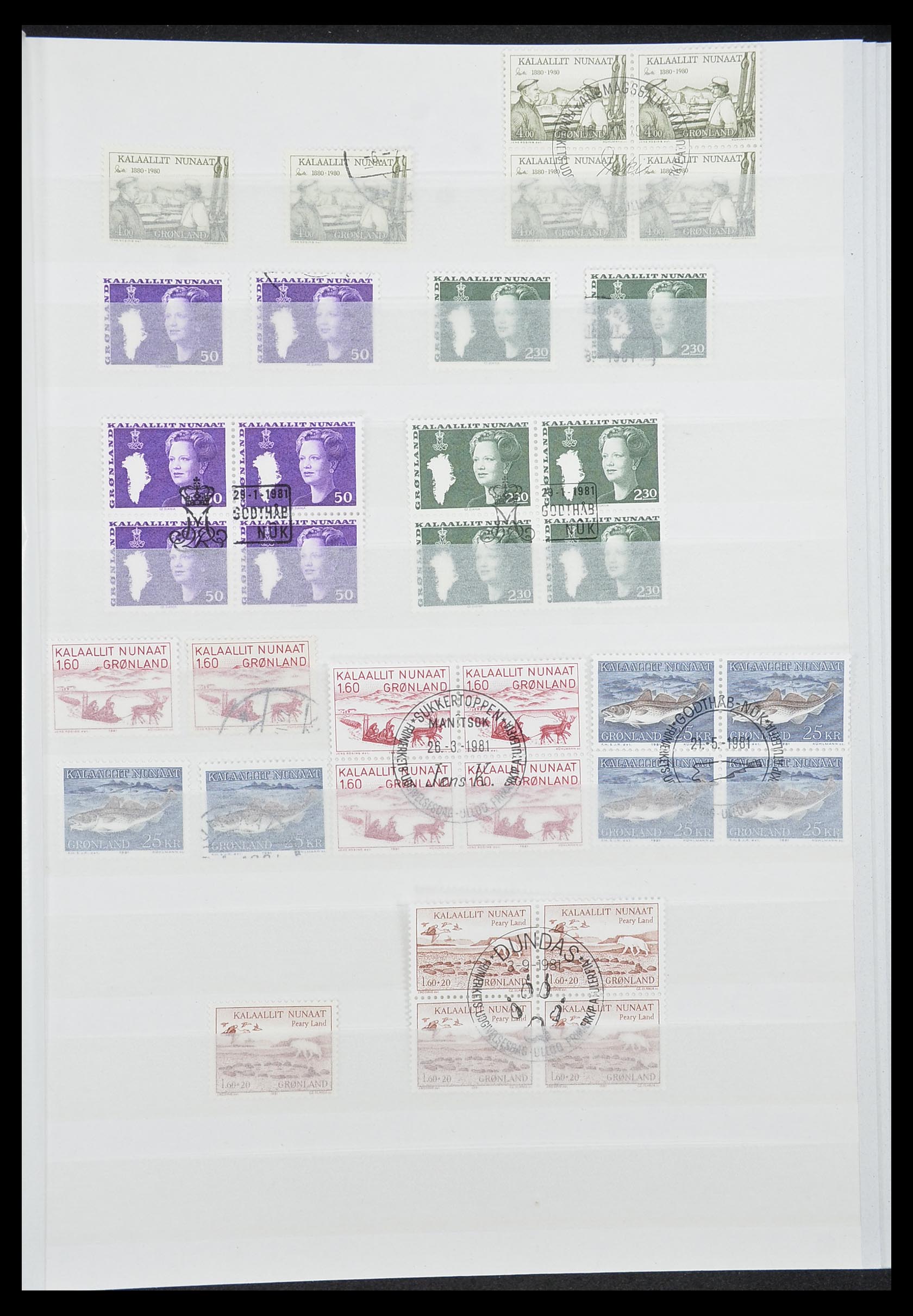 33845 013 - Stamp collection 33845 Greenland 1938-2014!