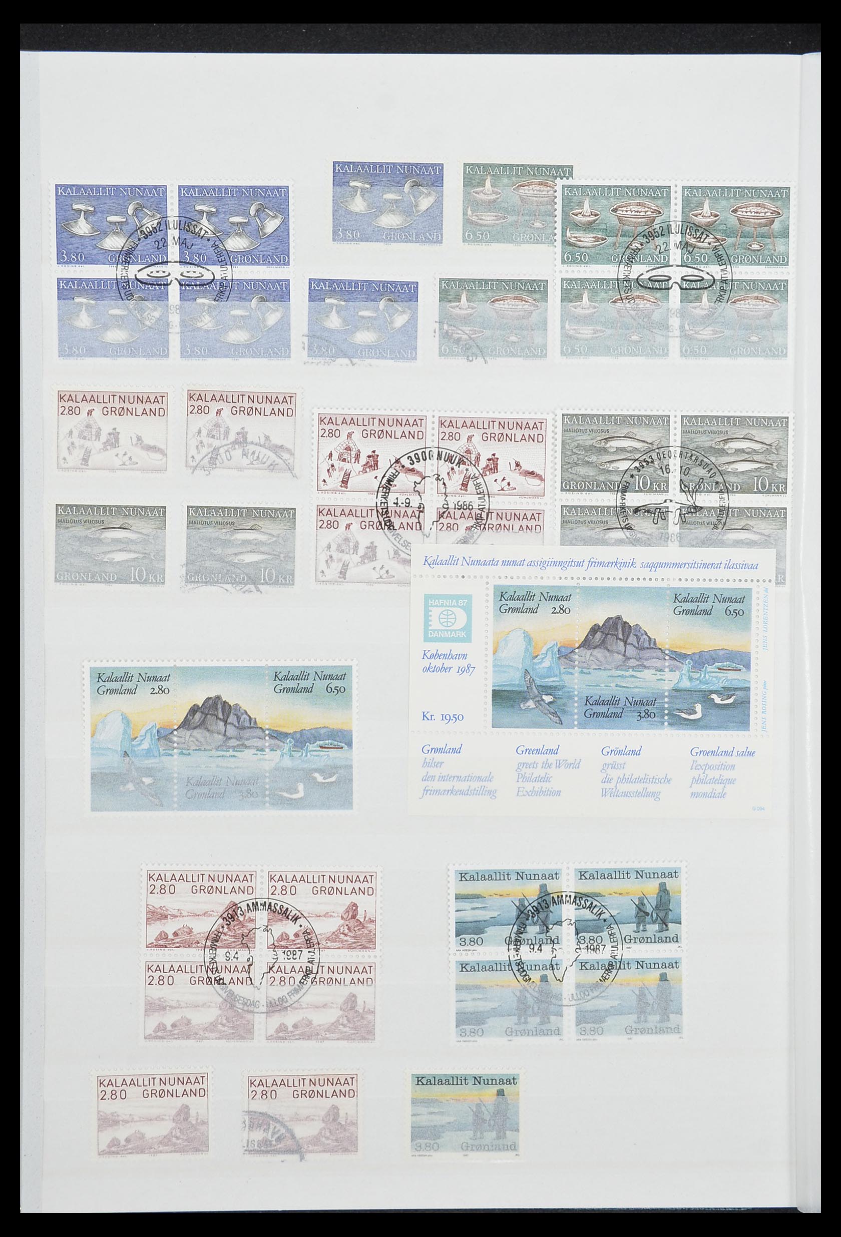 33845 018 - Postzegelverzameling 33845 Groenland 1938-2014!