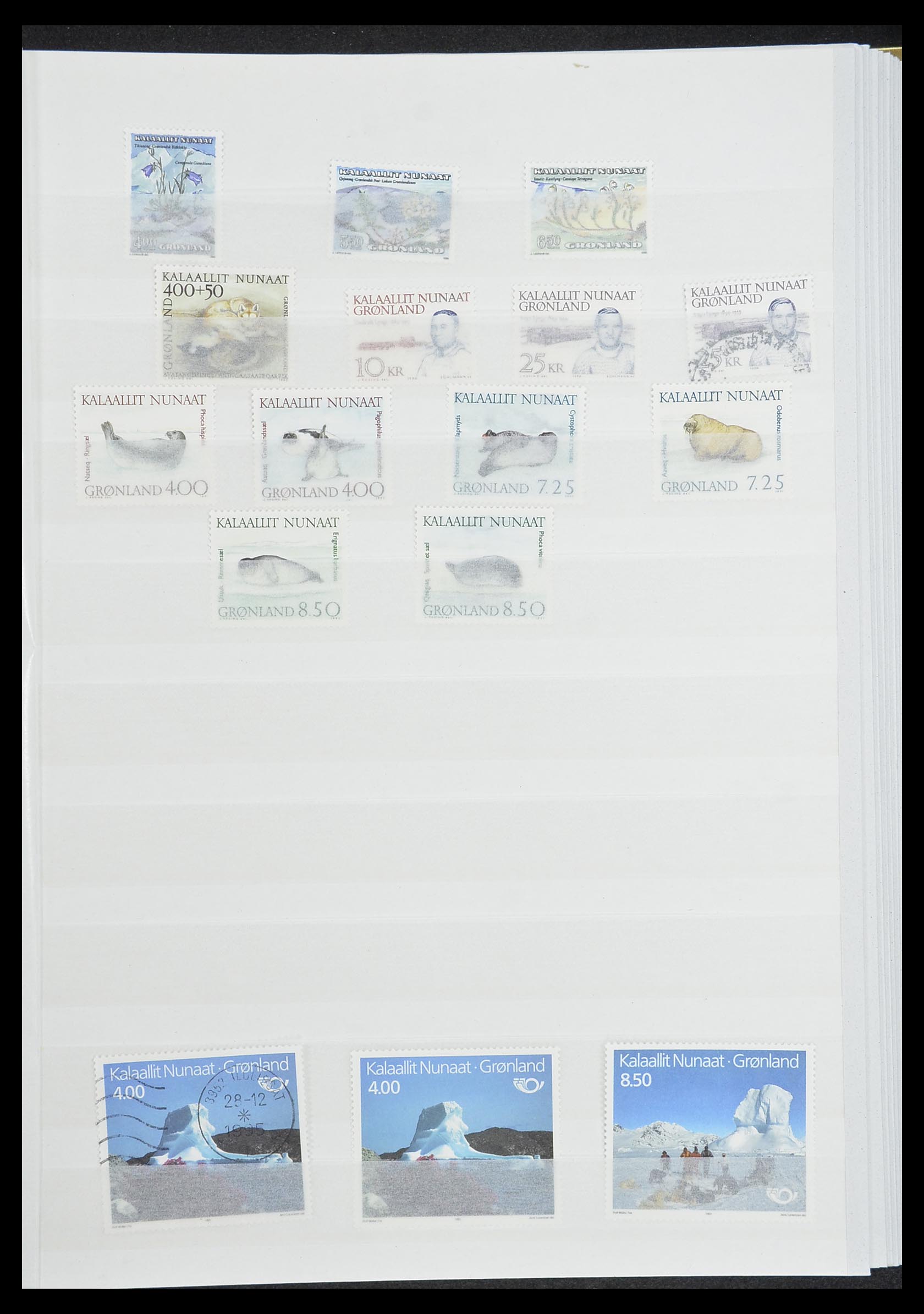33845 021 - Postzegelverzameling 33845 Groenland 1938-2014!