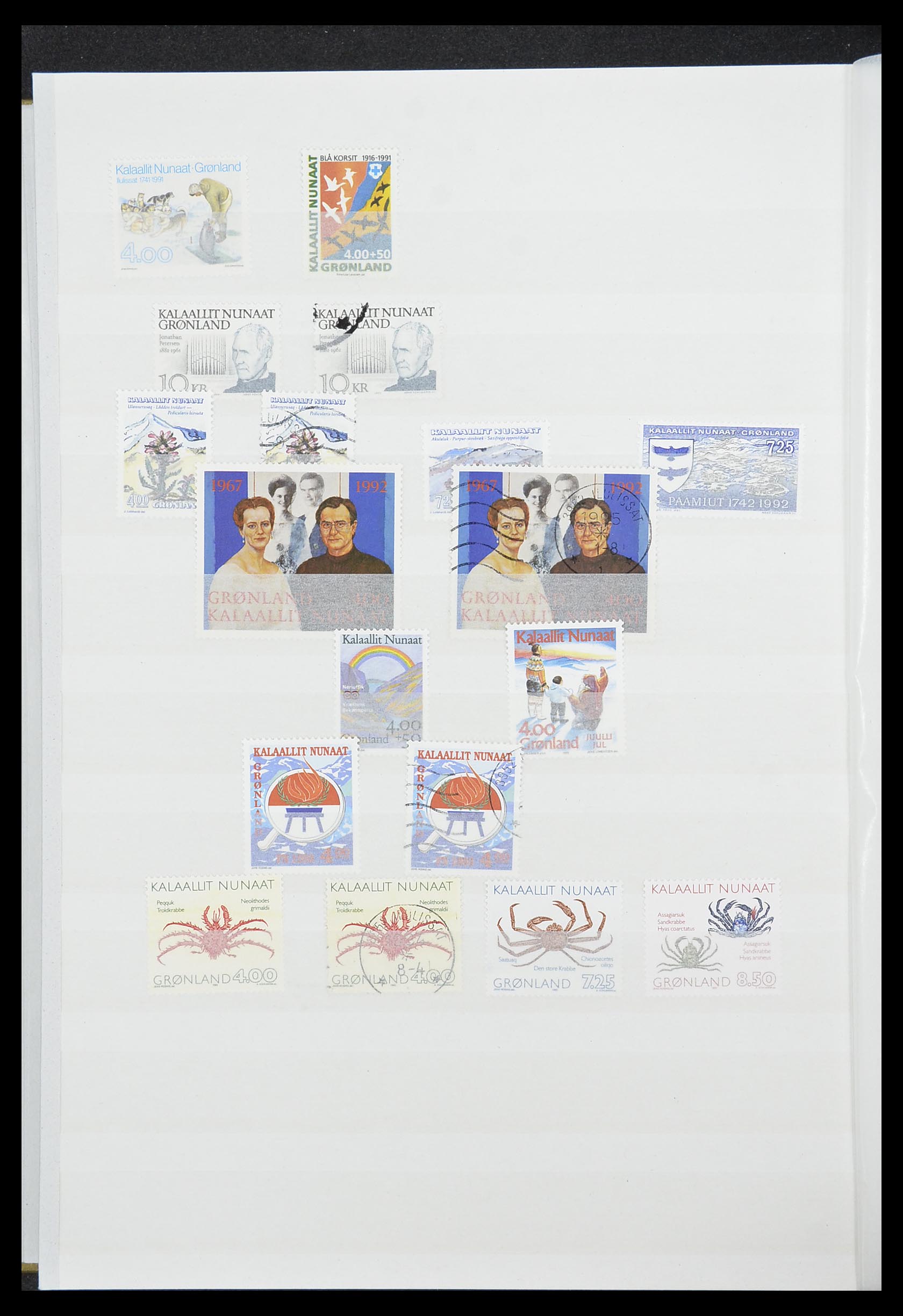 33845 022 - Postzegelverzameling 33845 Groenland 1938-2014!