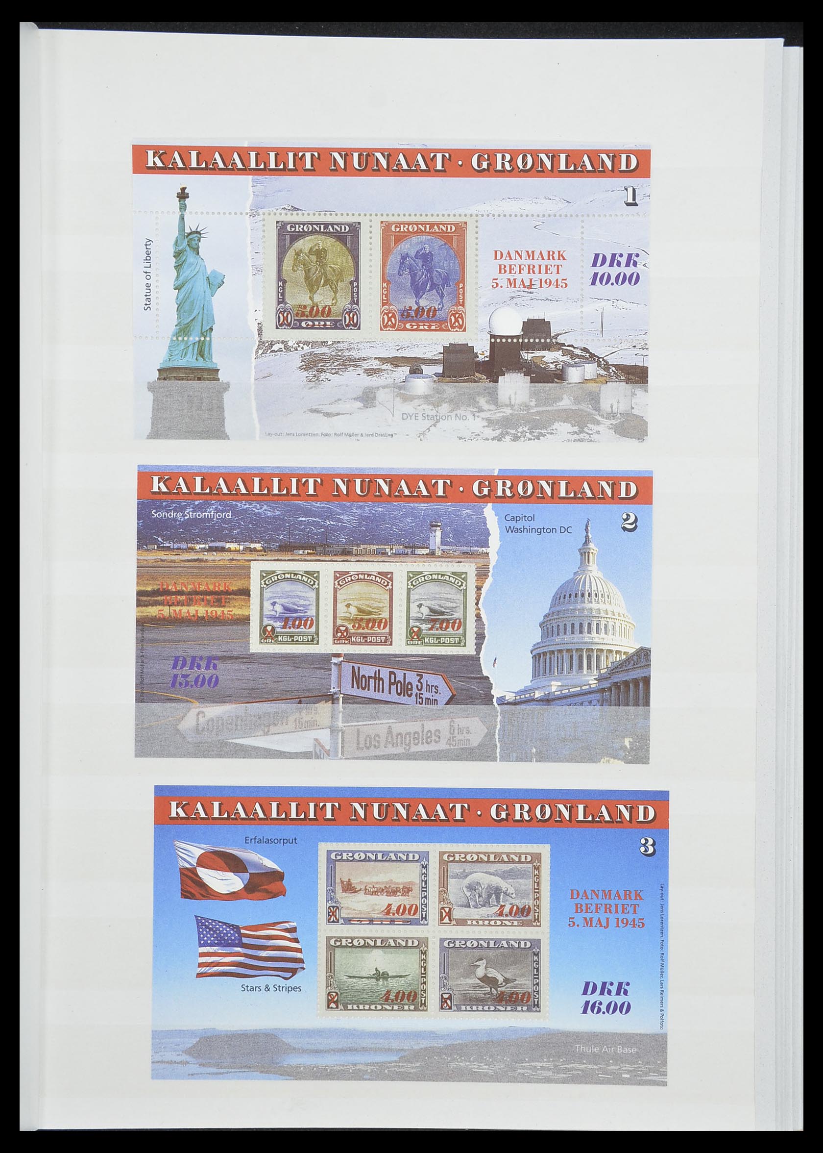 33845 025 - Stamp collection 33845 Greenland 1938-2014!