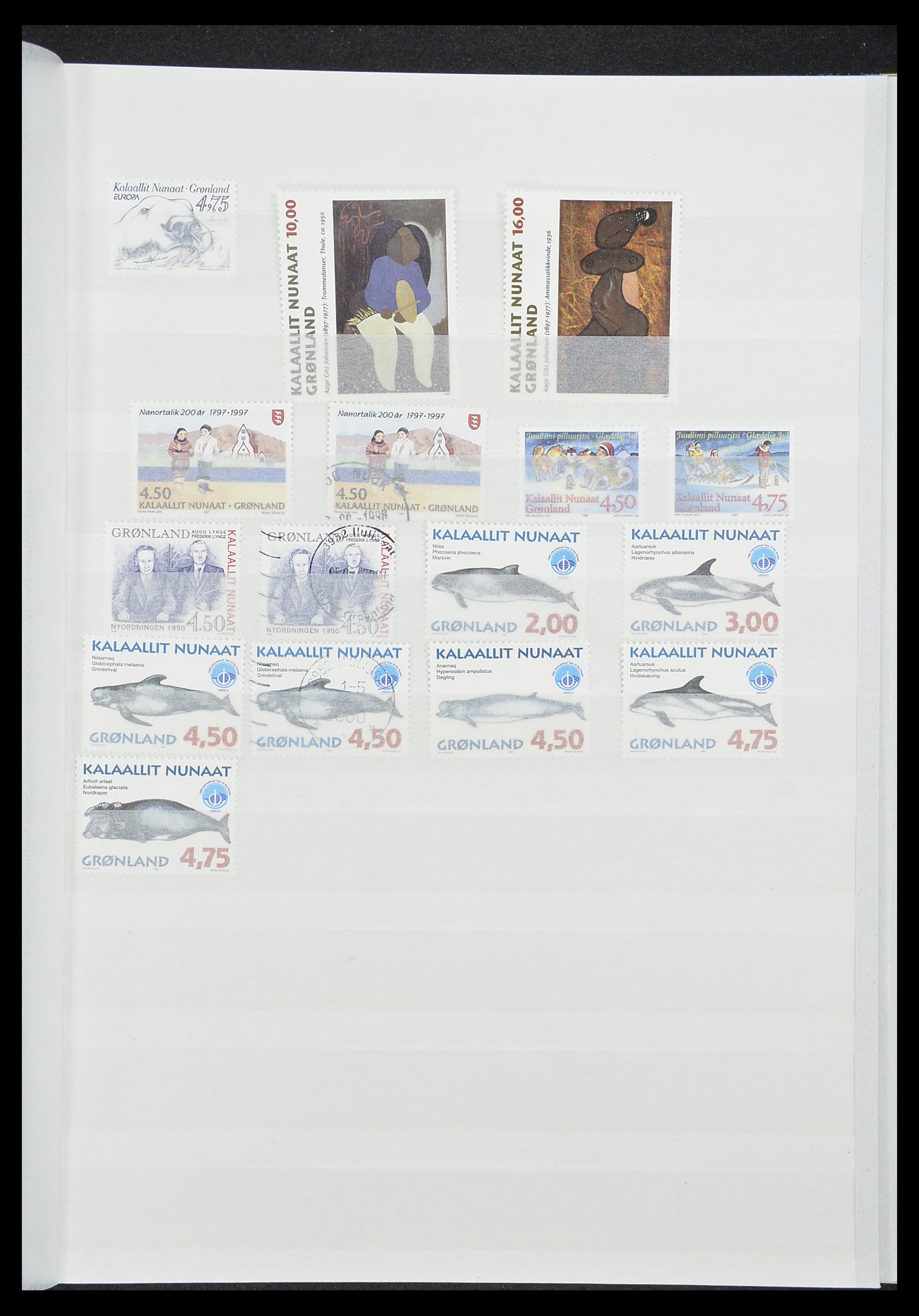 33845 029 - Postzegelverzameling 33845 Groenland 1938-2014!
