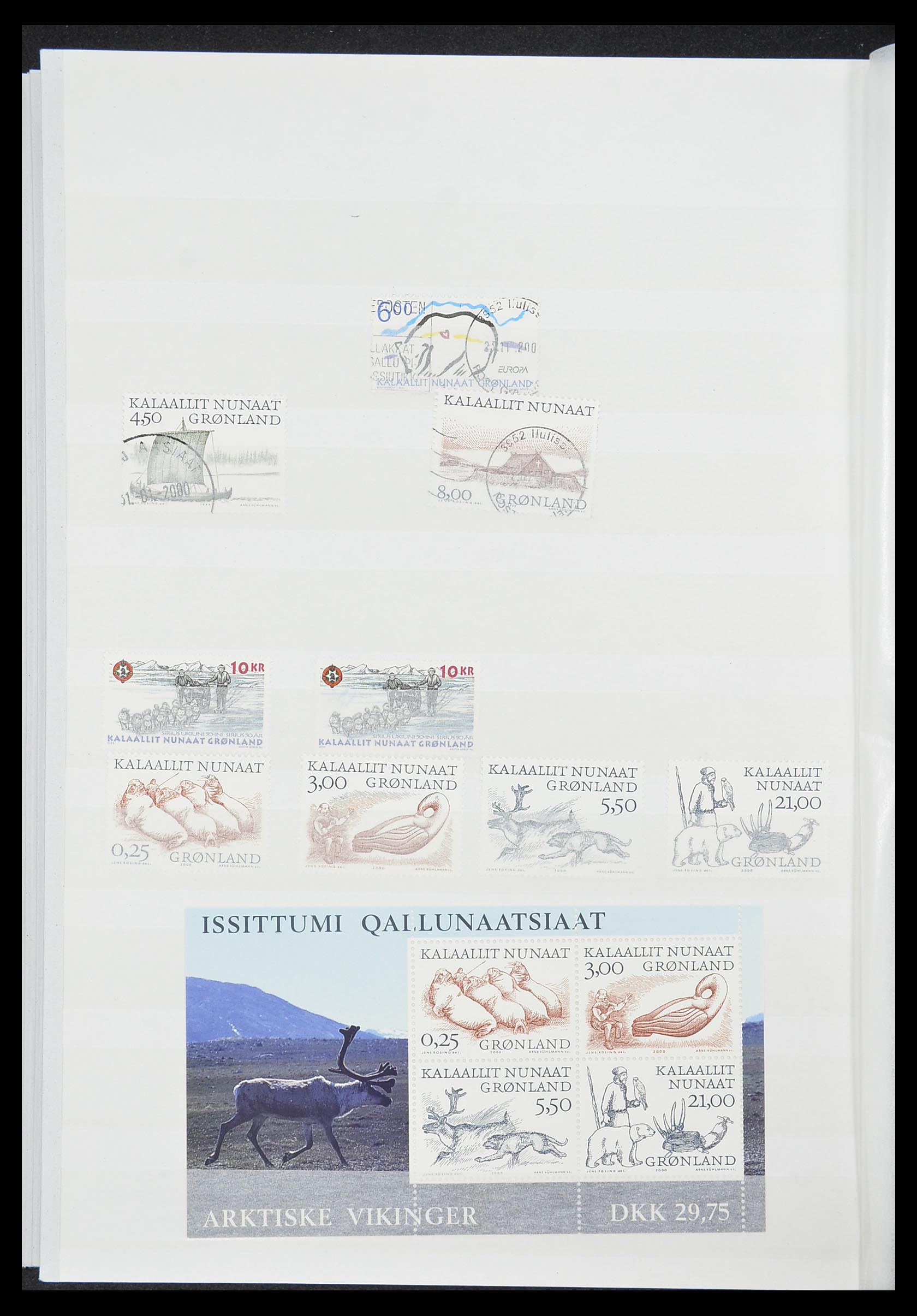 33845 032 - Postzegelverzameling 33845 Groenland 1938-2014!