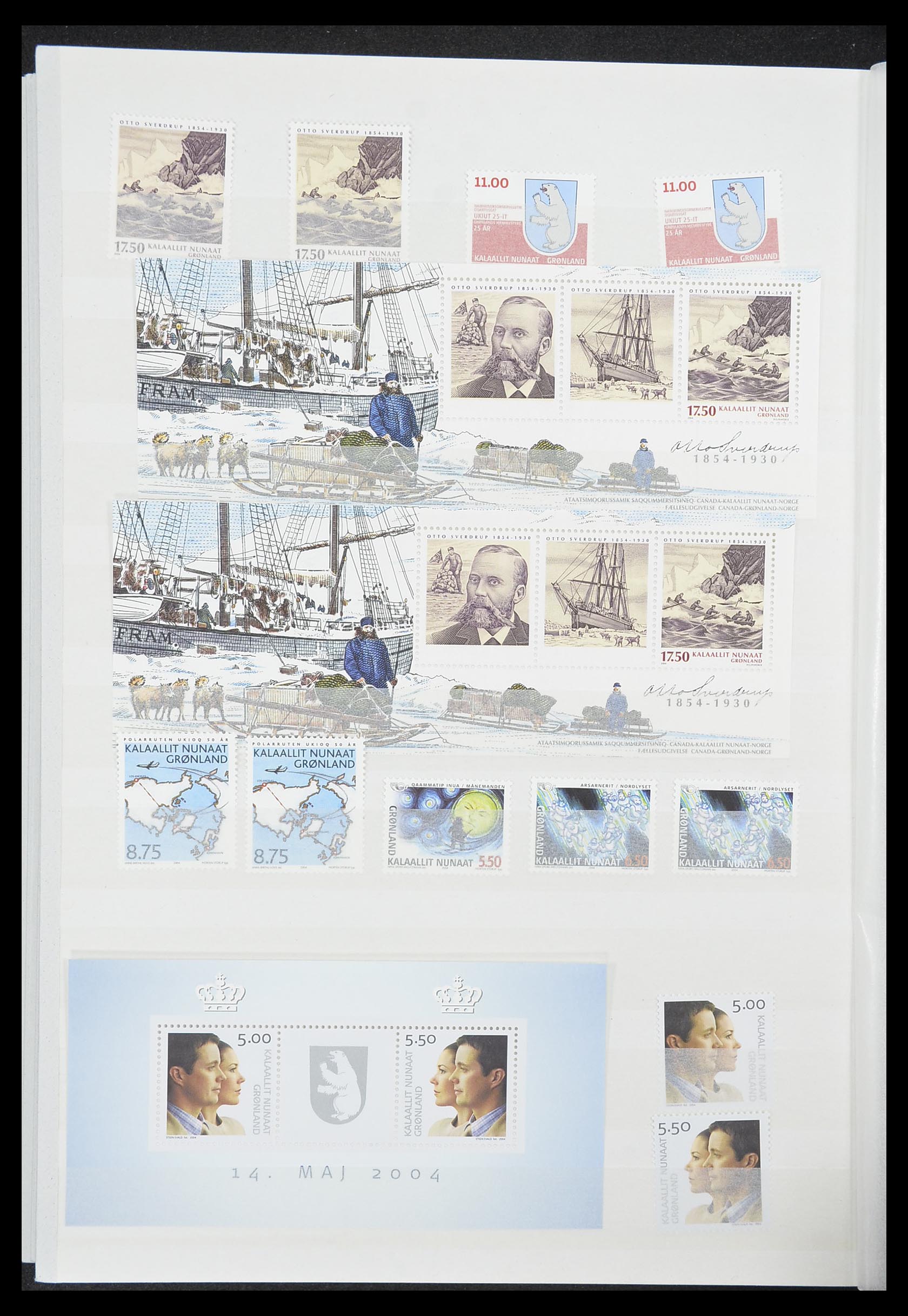 33845 038 - Postzegelverzameling 33845 Groenland 1938-2014!