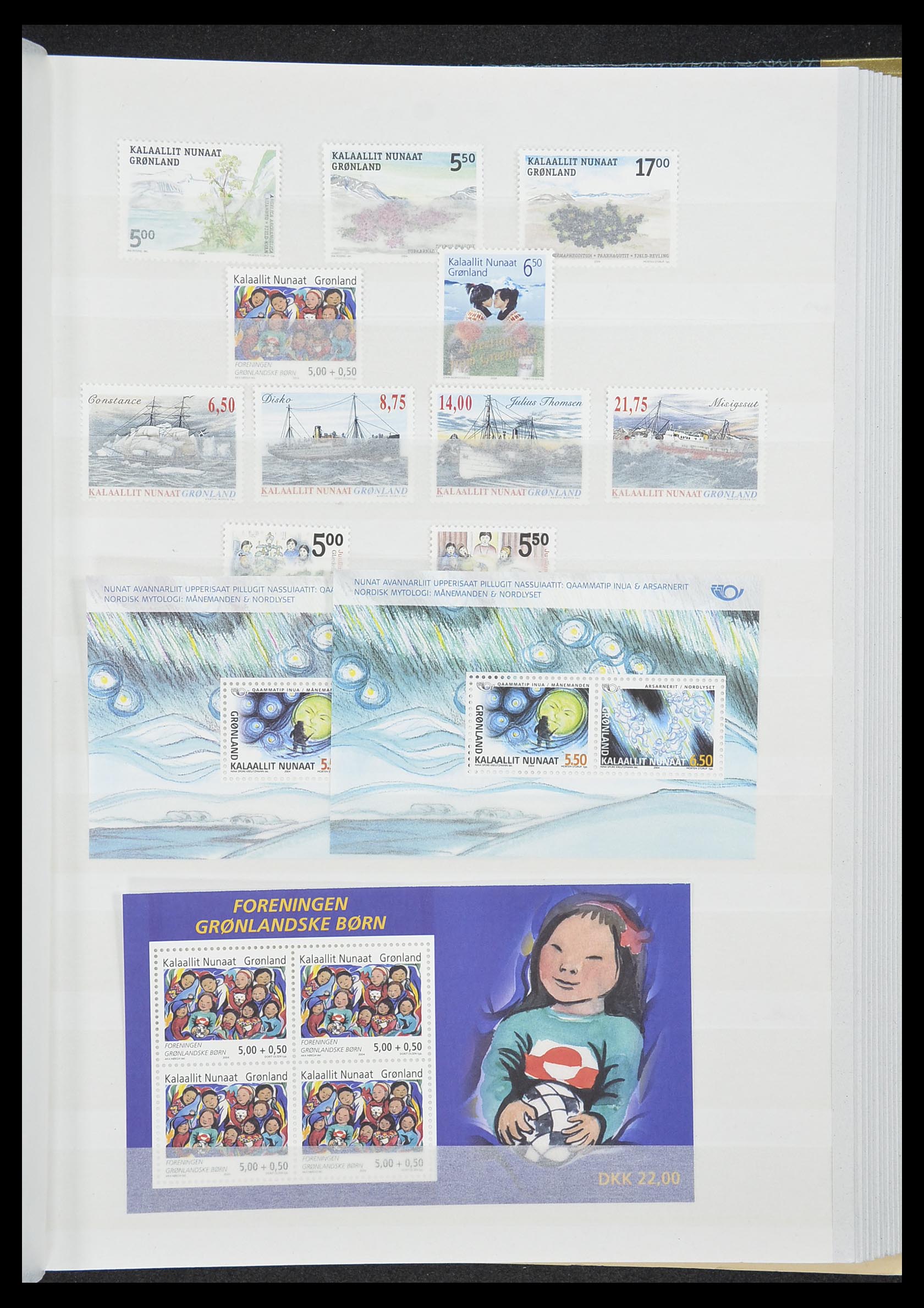 33845 039 - Postzegelverzameling 33845 Groenland 1938-2014!