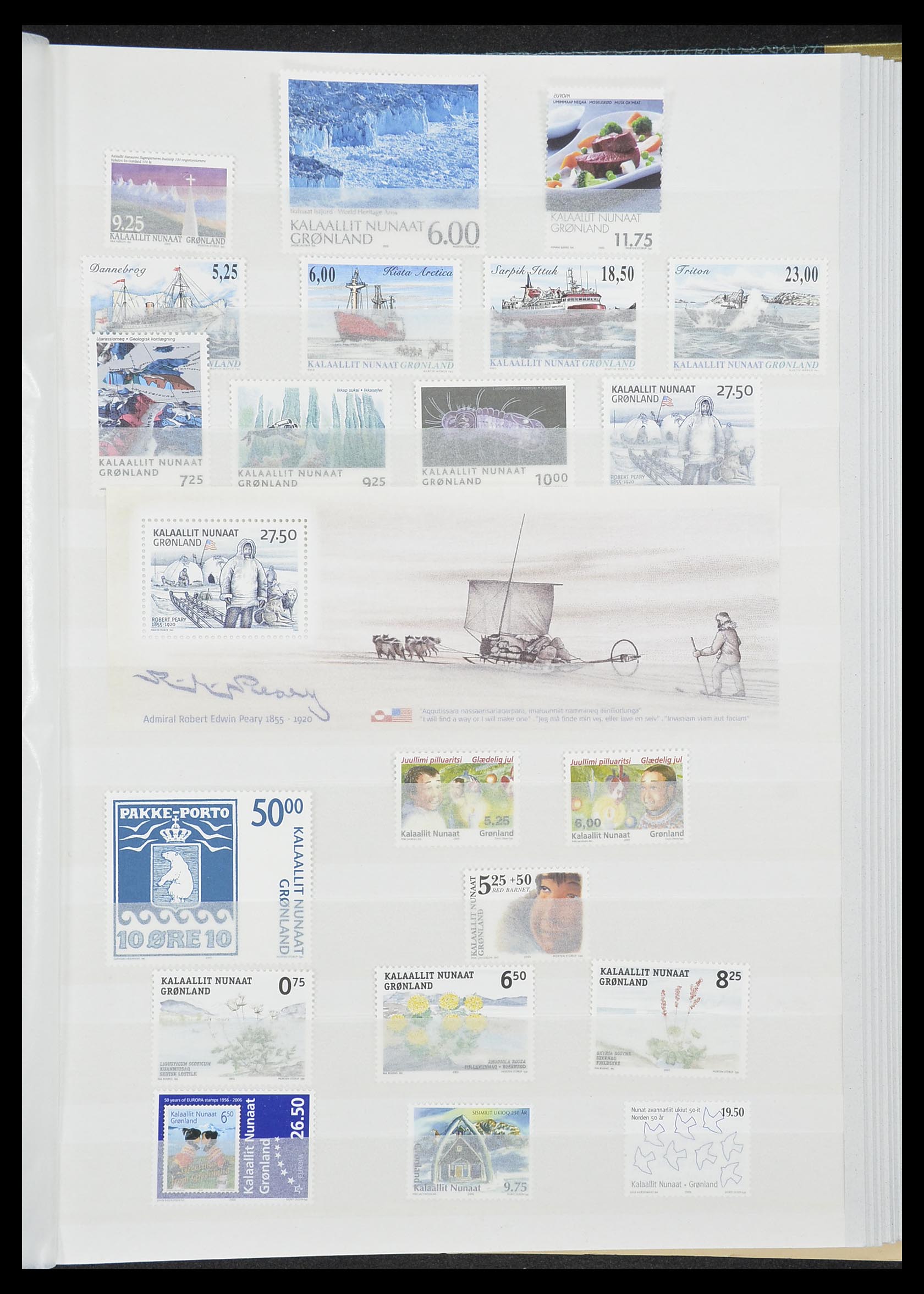 33845 041 - Postzegelverzameling 33845 Groenland 1938-2014!