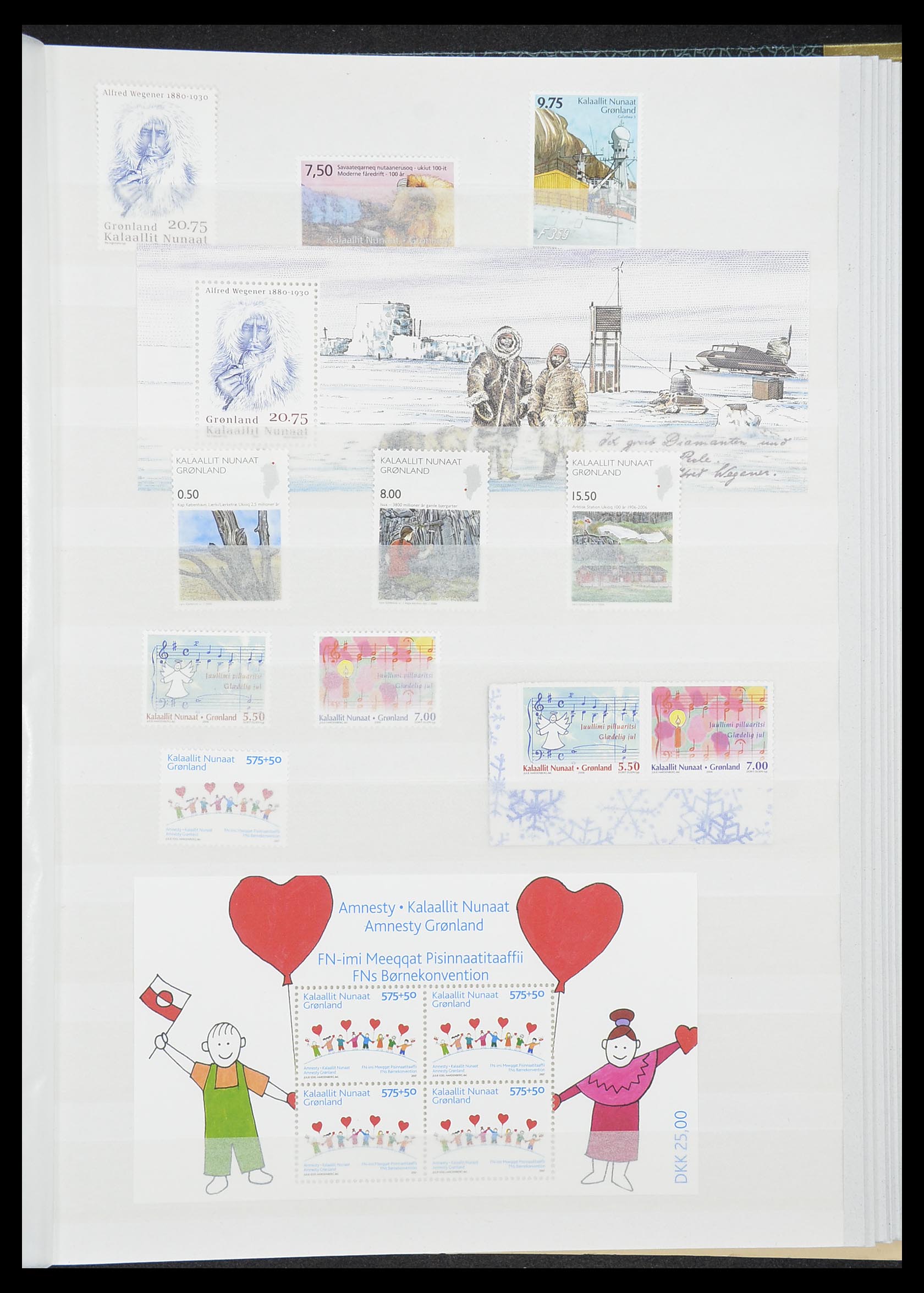 33845 042 - Postzegelverzameling 33845 Groenland 1938-2014!