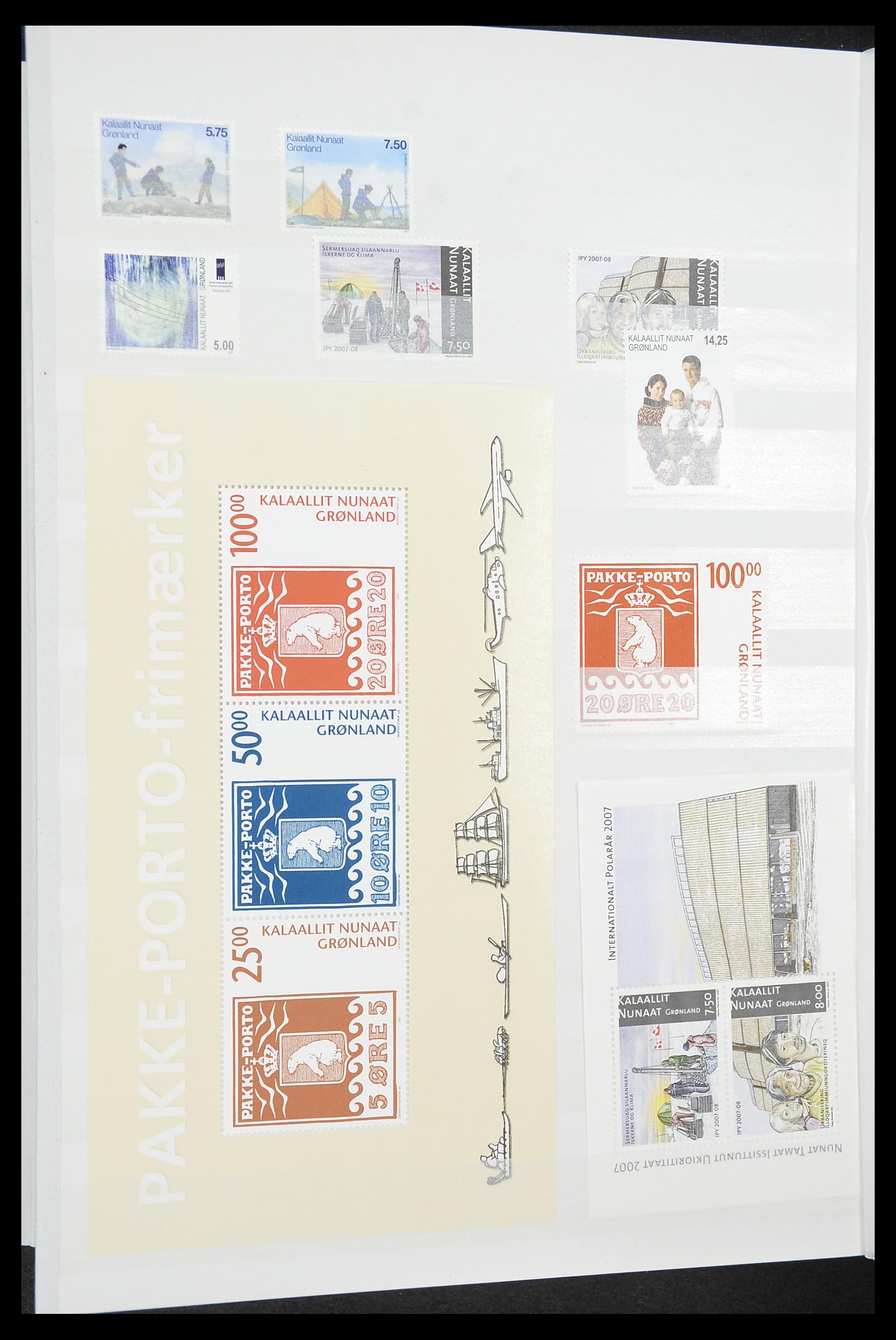 33845 044 - Postzegelverzameling 33845 Groenland 1938-2014!