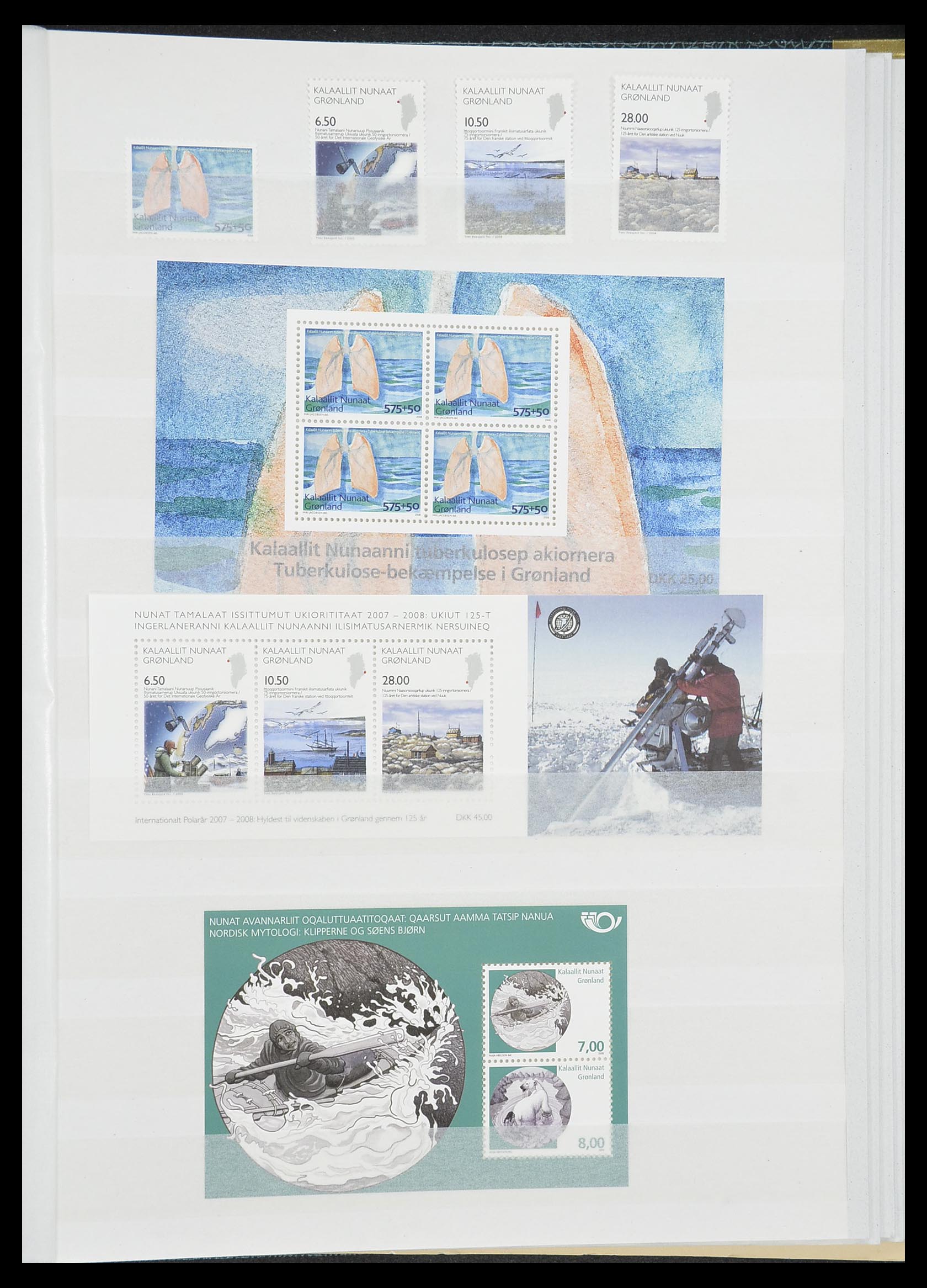 33845 047 - Postzegelverzameling 33845 Groenland 1938-2014!