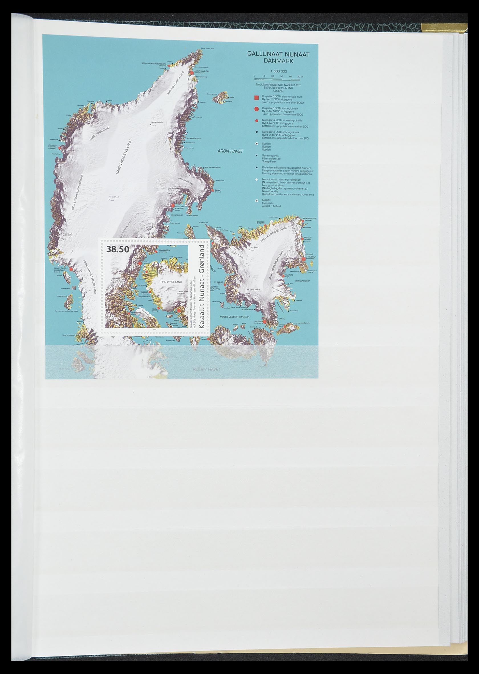 33845 052 - Postzegelverzameling 33845 Groenland 1938-2014!