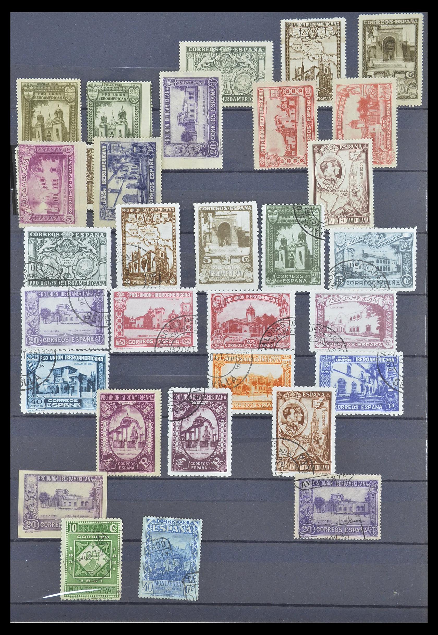 33846 009 - Postzegelverzameling 33846 Spanje 1850-2010.