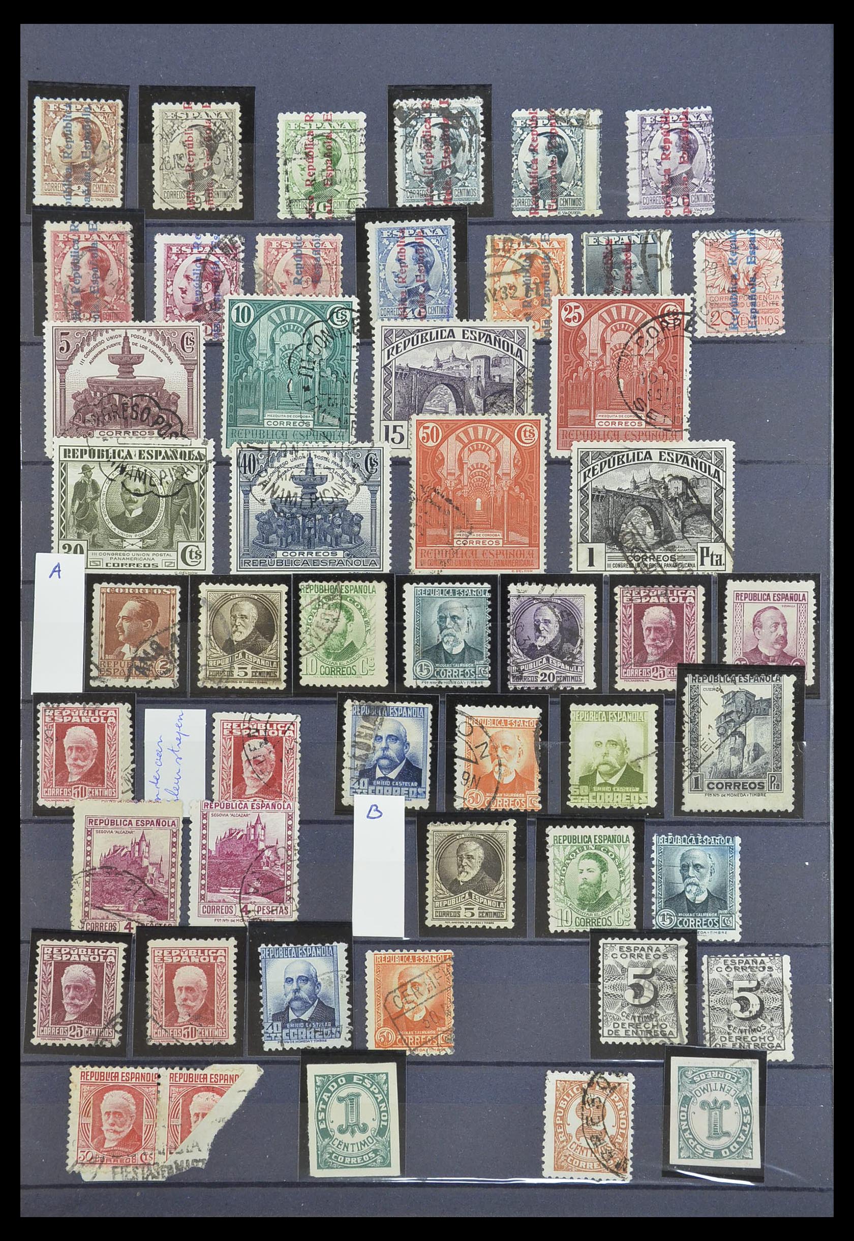 33846 010 - Postzegelverzameling 33846 Spanje 1850-2010.