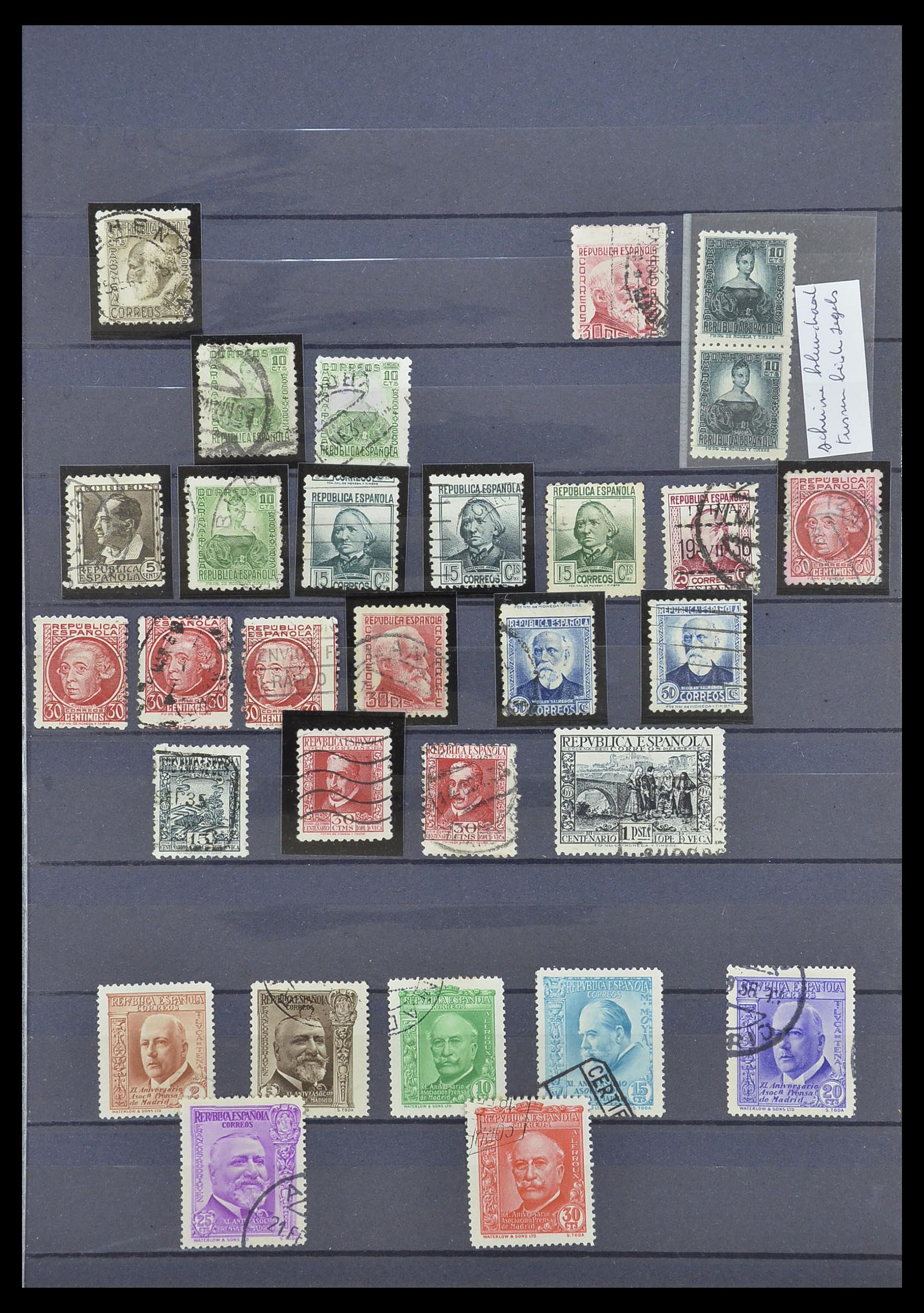 33846 011 - Postzegelverzameling 33846 Spanje 1850-2010.