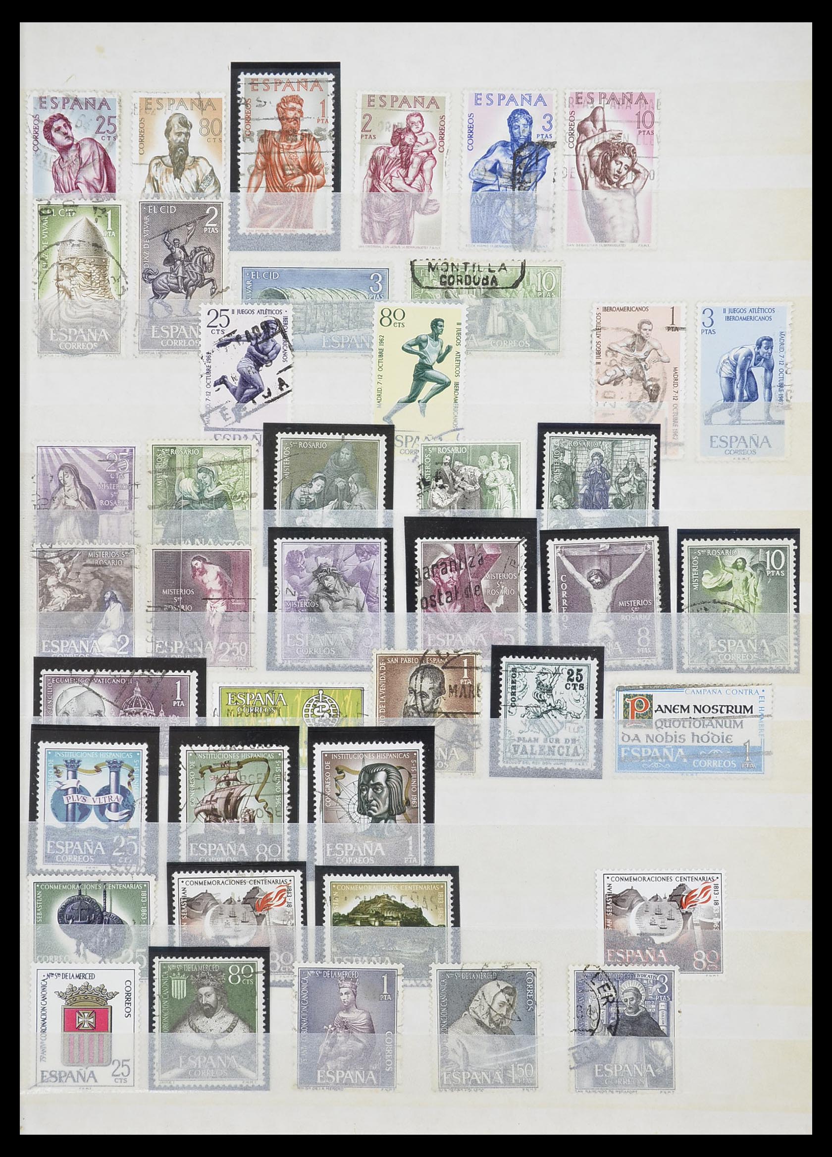 33846 031 - Postzegelverzameling 33846 Spanje 1850-2010.