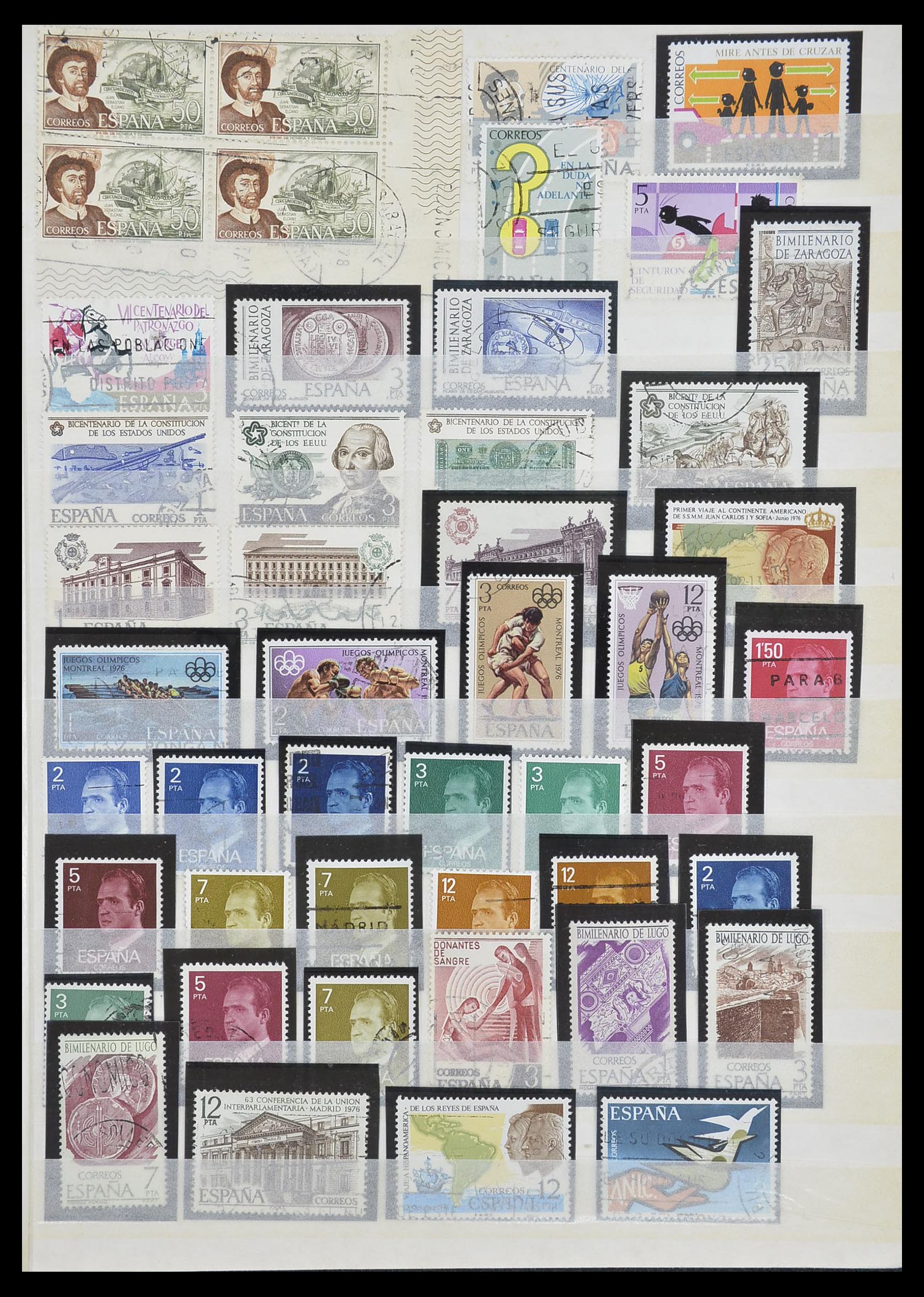 33846 039 - Postzegelverzameling 33846 Spanje 1850-2010.