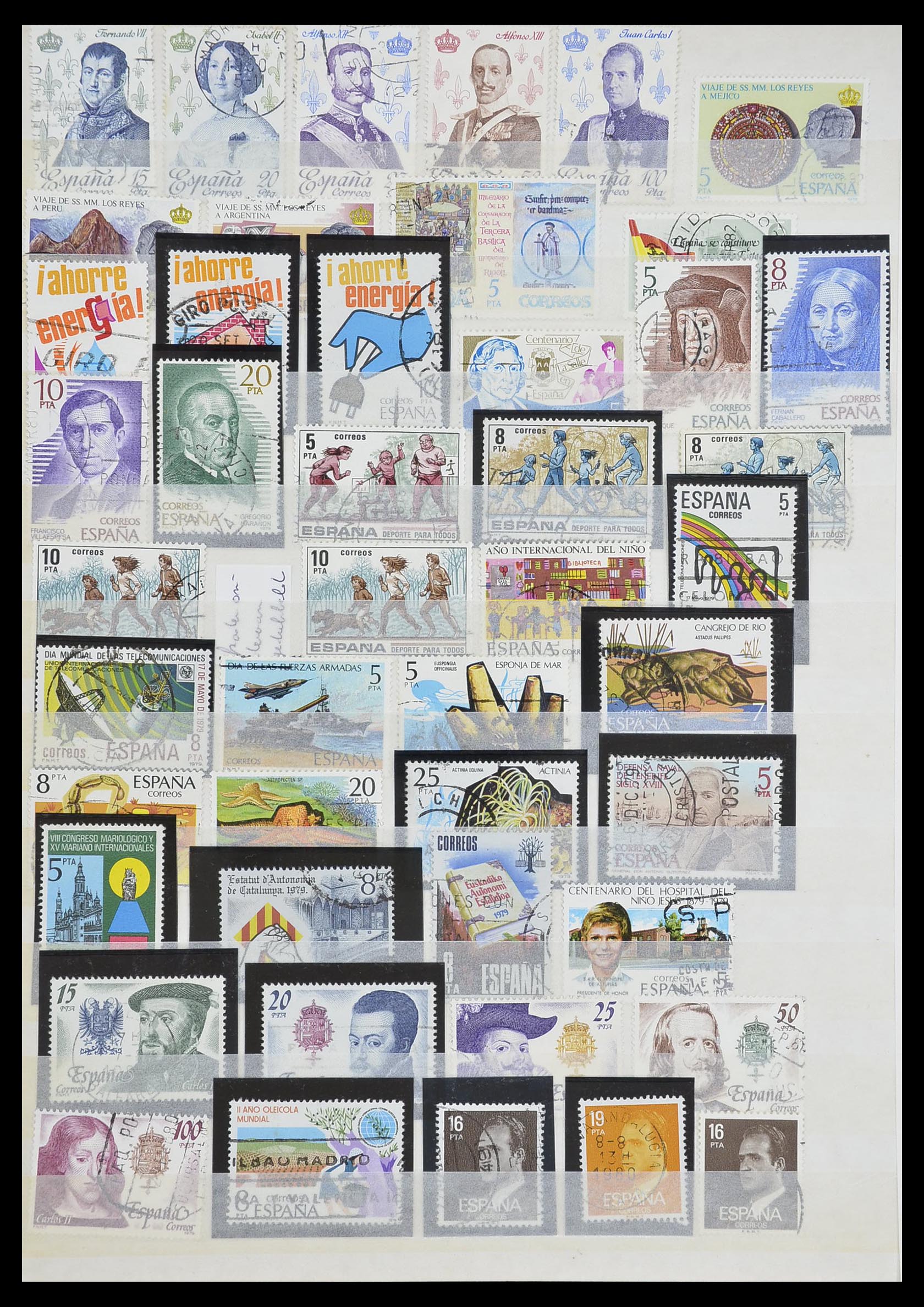 33846 042 - Postzegelverzameling 33846 Spanje 1850-2010.