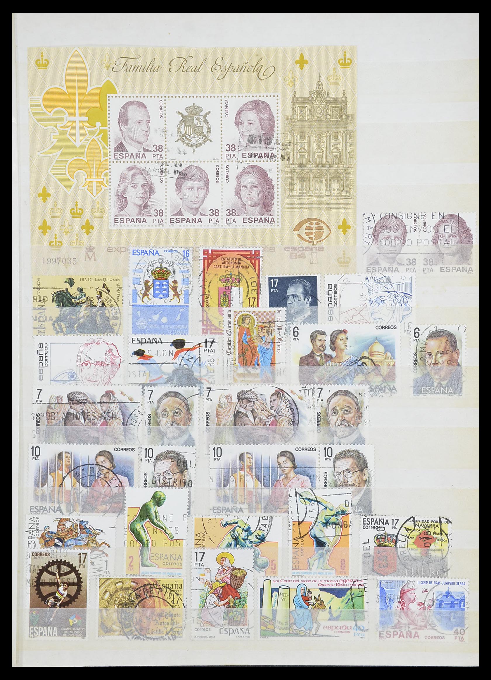 33846 047 - Postzegelverzameling 33846 Spanje 1850-2010.