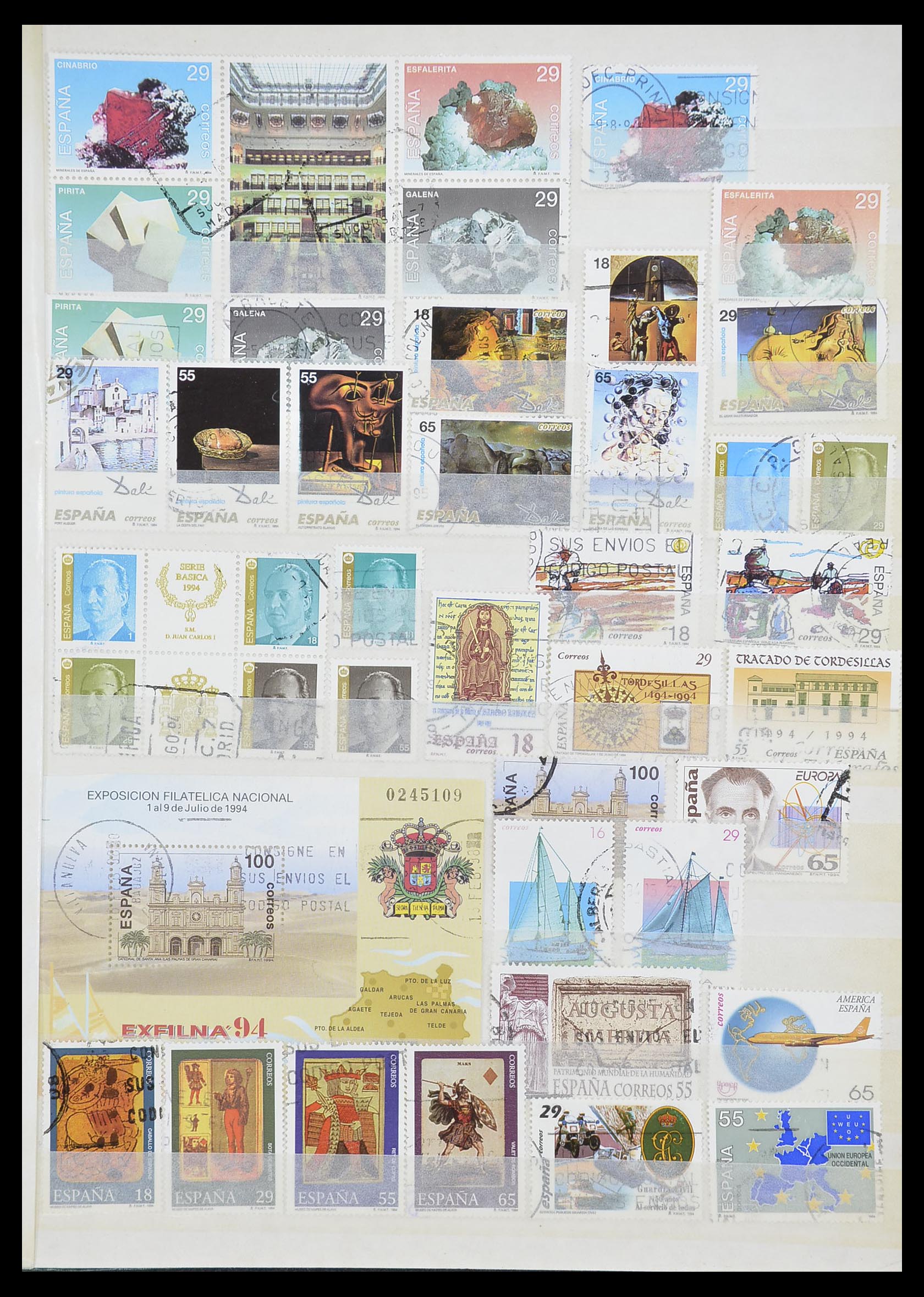 33846 065 - Postzegelverzameling 33846 Spanje 1850-2010.