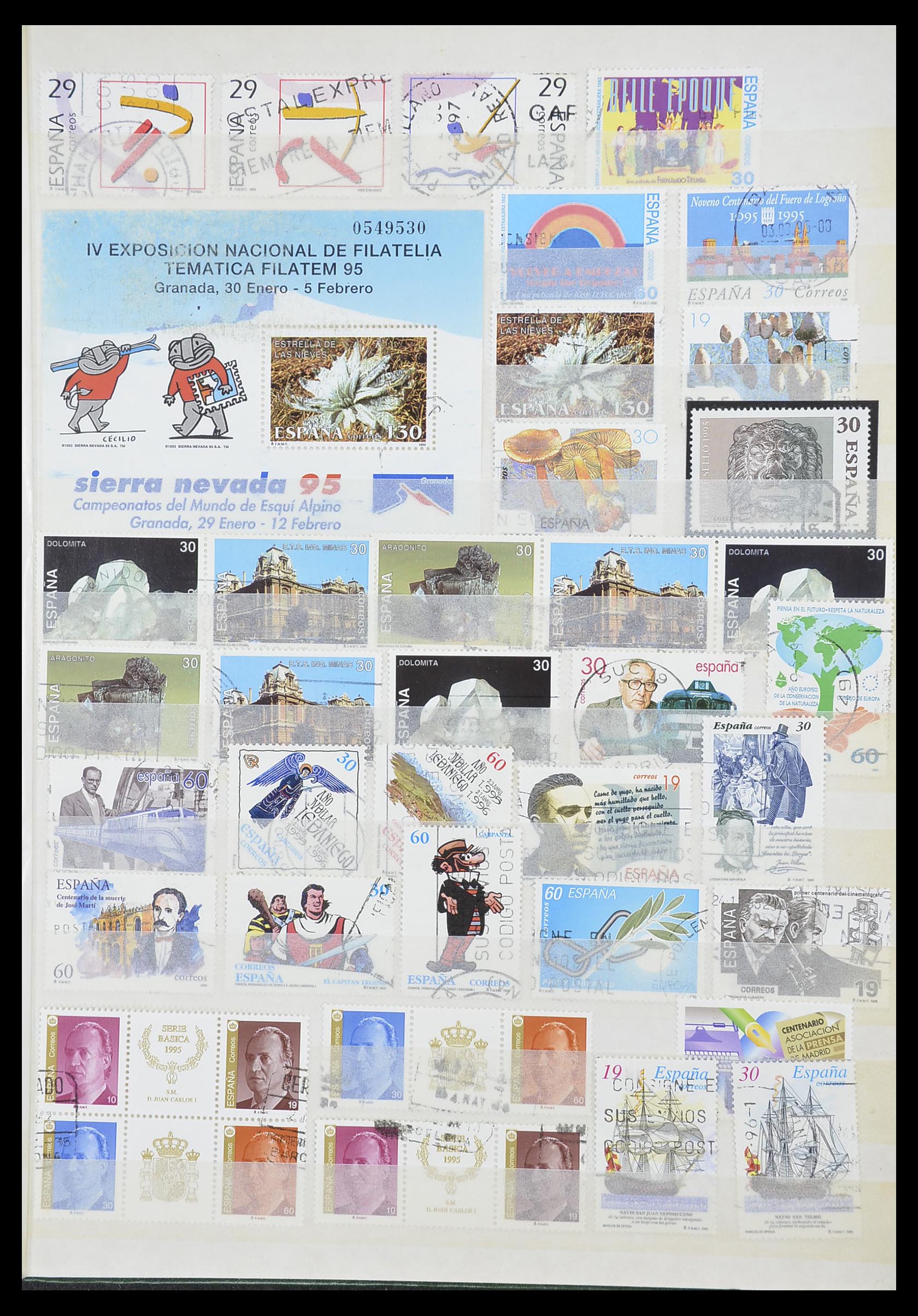 33846 067 - Postzegelverzameling 33846 Spanje 1850-2010.