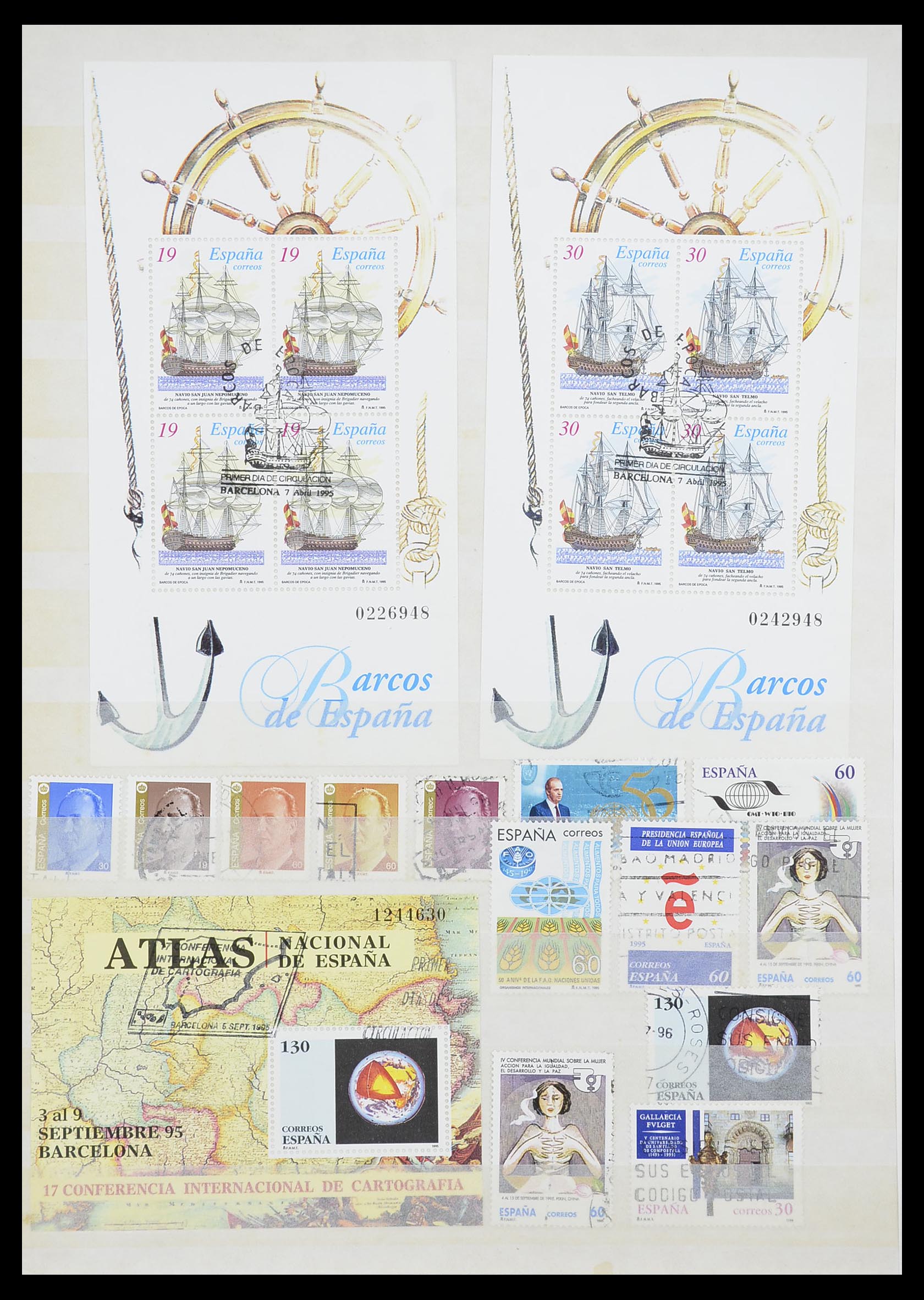 33846 068 - Postzegelverzameling 33846 Spanje 1850-2010.