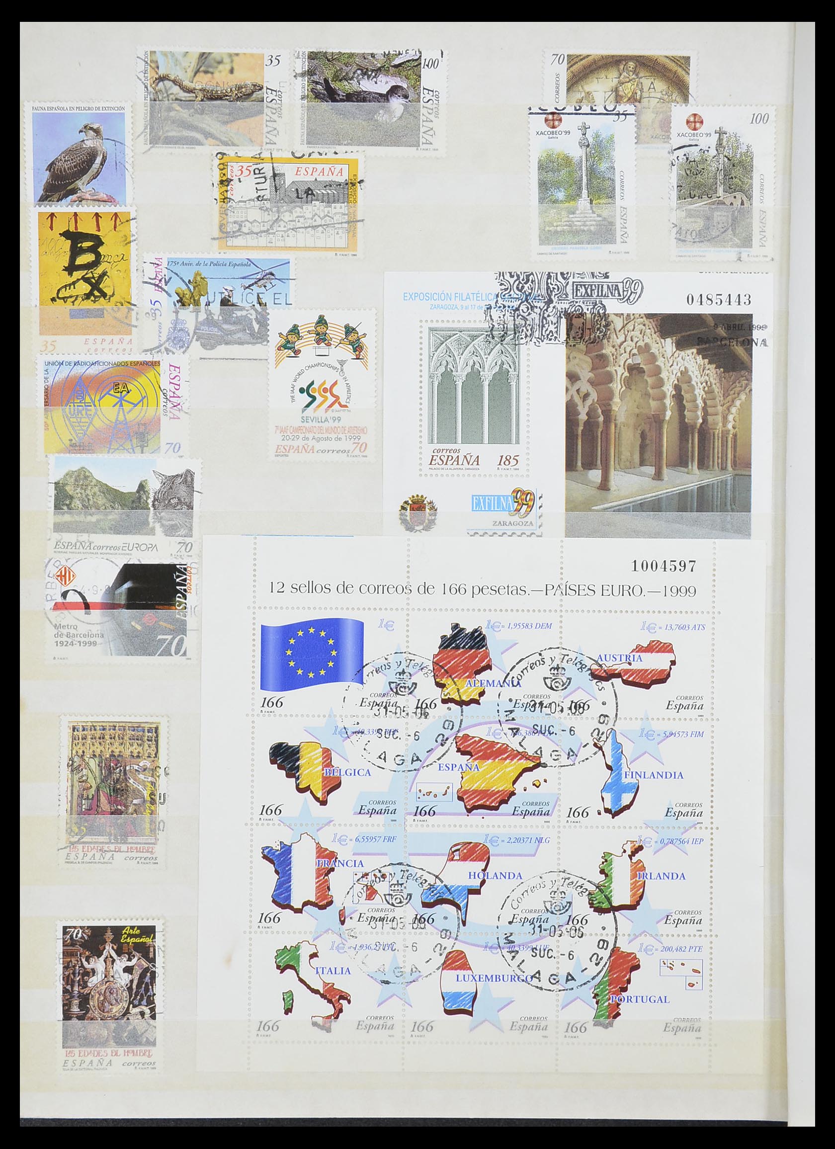 33846 078 - Postzegelverzameling 33846 Spanje 1850-2010.