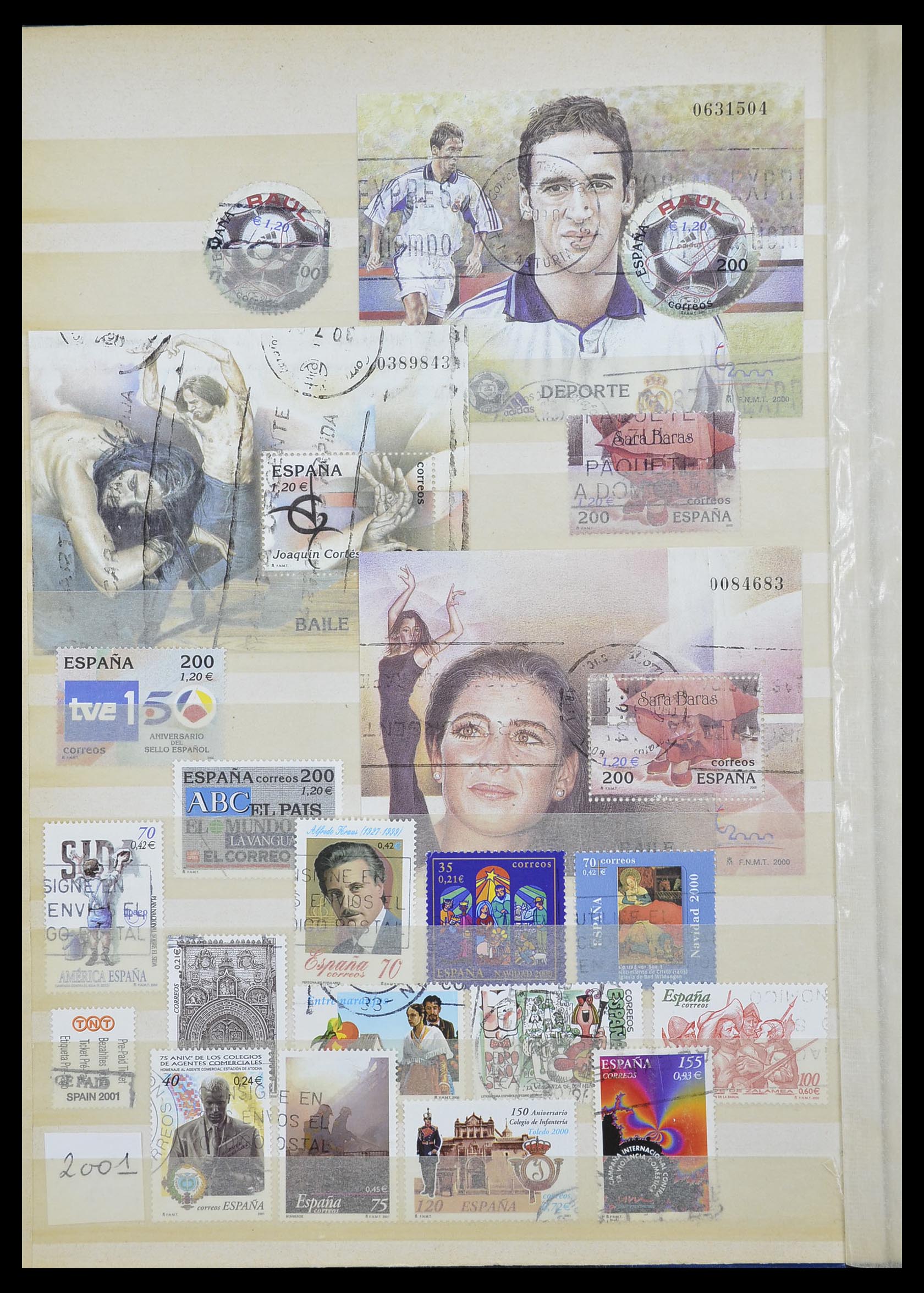 33846 082 - Postzegelverzameling 33846 Spanje 1850-2010.