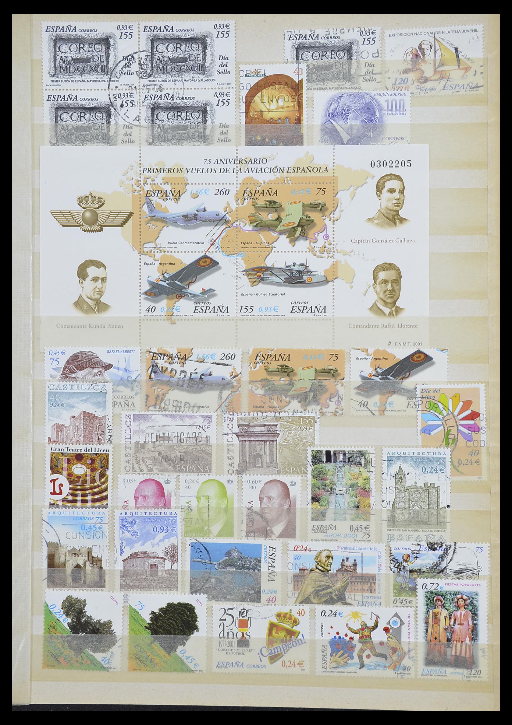 33846 083 - Postzegelverzameling 33846 Spanje 1850-2010.